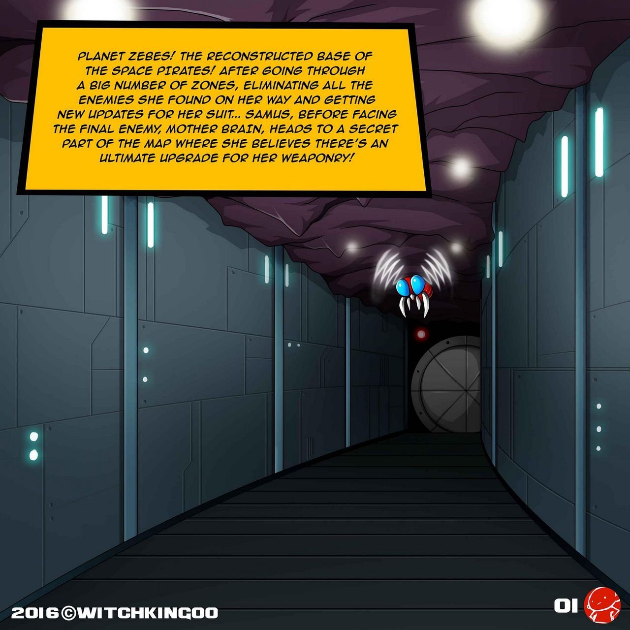 Super Metroid Super Space Super Special (Metroid) [WitchKing00] 1 . Super Metroid Super Space Super Special  - Chapter 1 (Metroid) [WitchKing00] – page 2