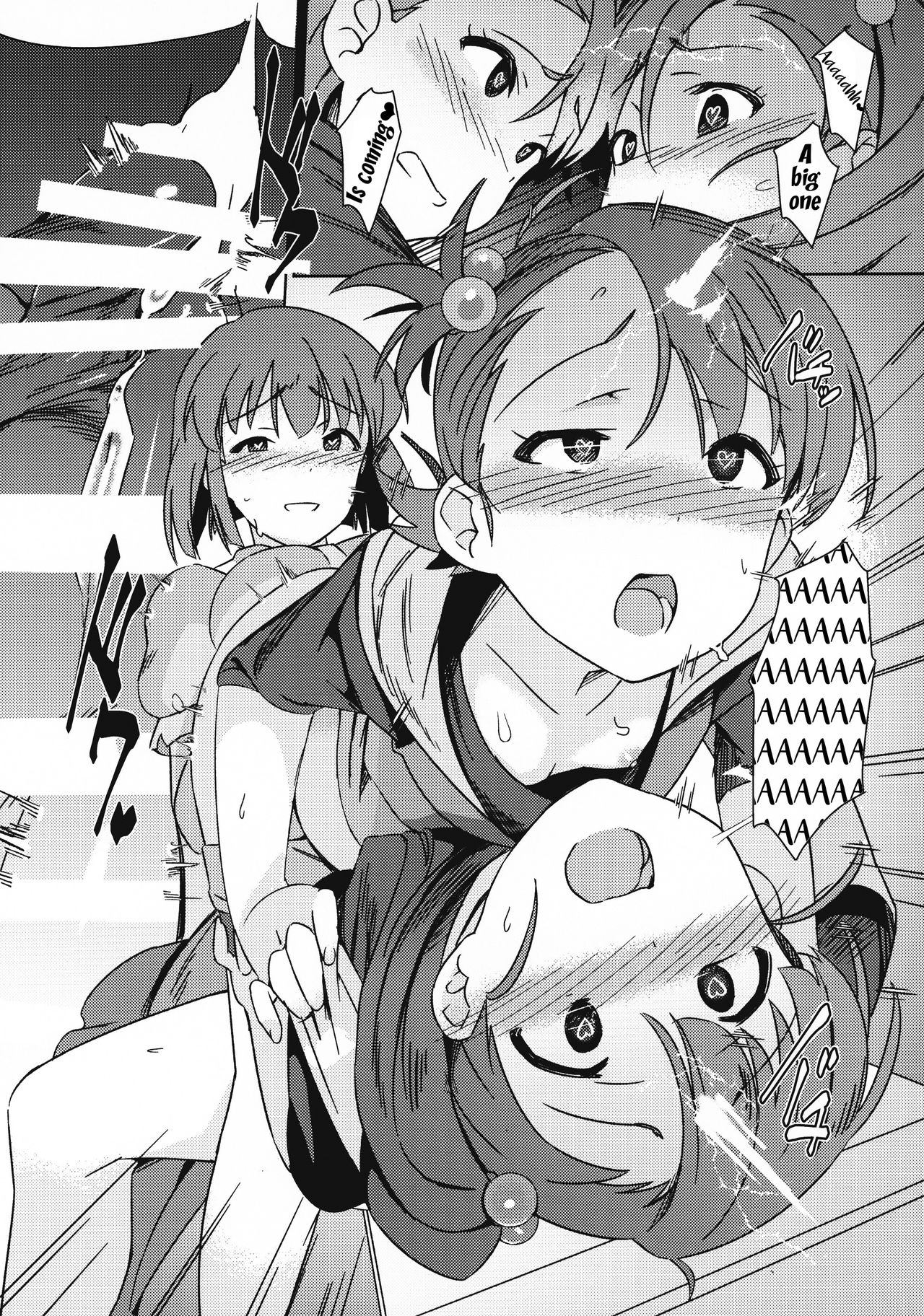 Yuki Chinpo (The Idolmaster) [Momo no Suidousui] 5 . Yuki Chinpo - Chapter 5 - Futanari Yukiho to Ami Mami ga Himitsu no Tokkun Suru Hon (The Idolmaster) [Momo no Suidousui] – page 24