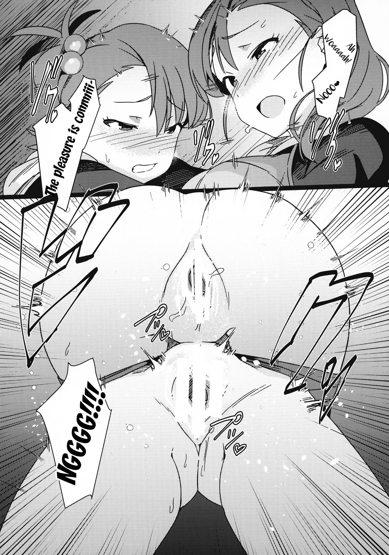 Yuki Chinpo (The Idolmaster) [Momo no Suidousui] 5 . Yuki Chinpo - Chapter 5 - Futanari Yukiho to Ami Mami ga Himitsu no Tokkun Suru Hon (The Idolmaster) [Momo no Suidousui] – page 9