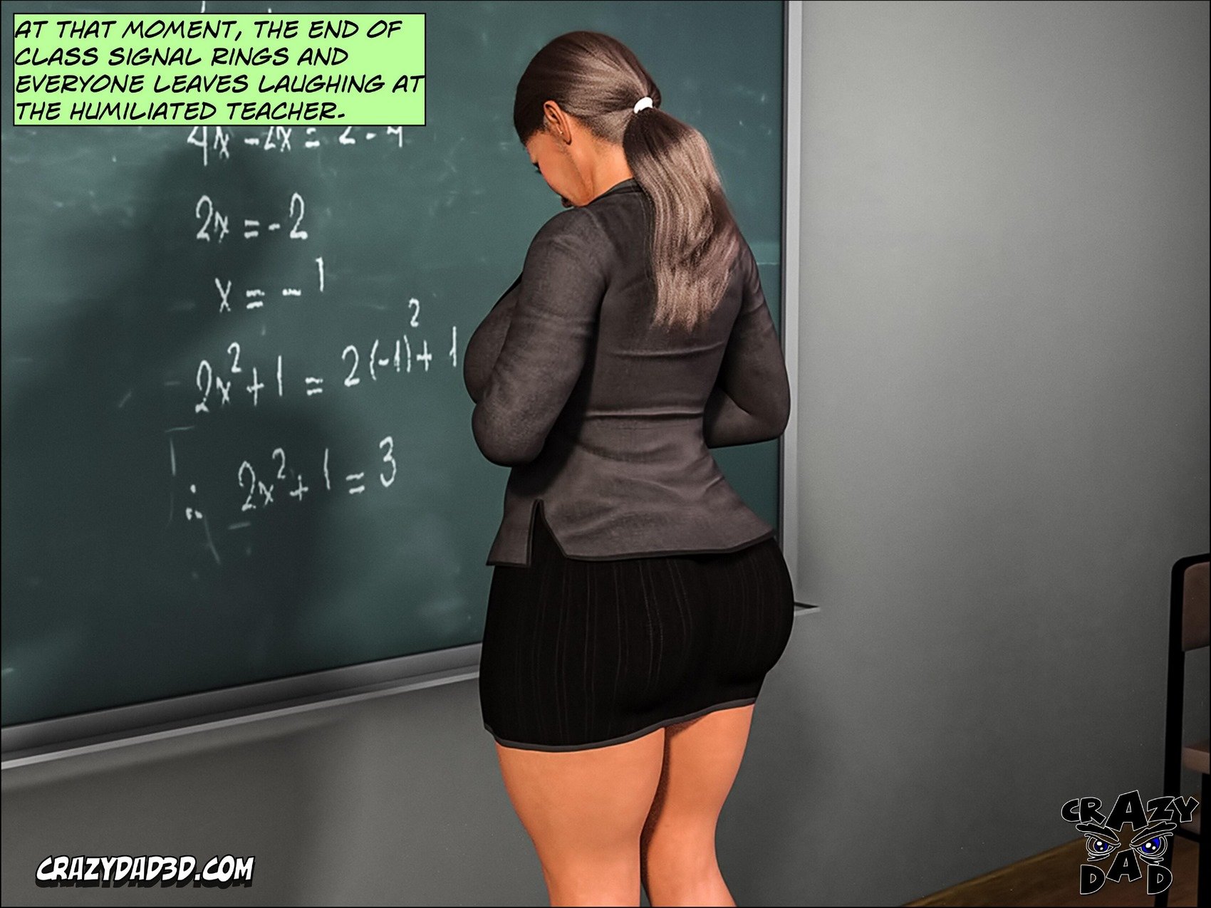 Spank [CrazyDad3D] 2 . Spank - Teacher Marilia - Chapter 1 [CrazyDad3D] – page 41