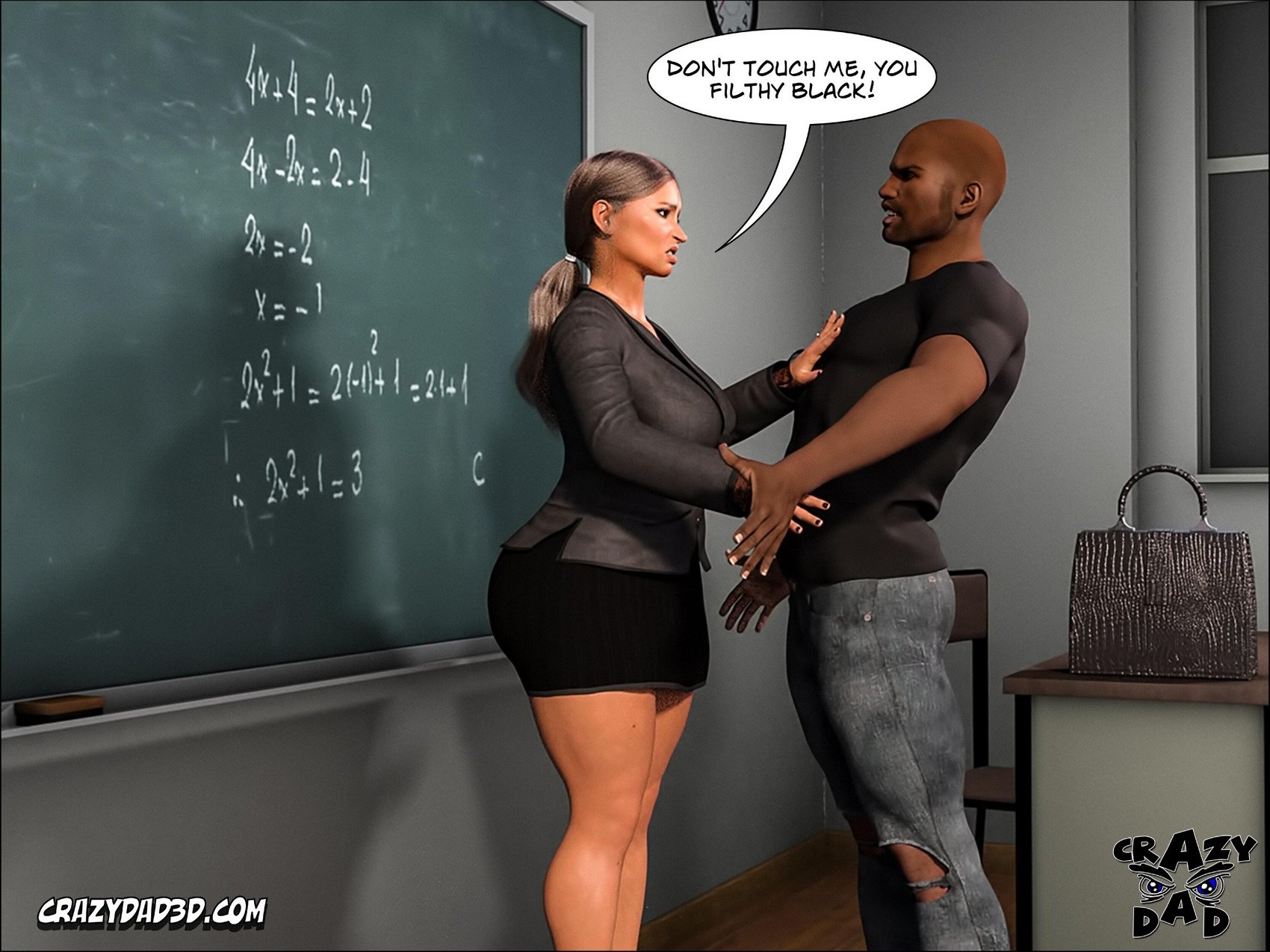 Spank [CrazyDad3D] 2 . Spank - Teacher Marilia - Chapter 1 [CrazyDad3D] – page 44