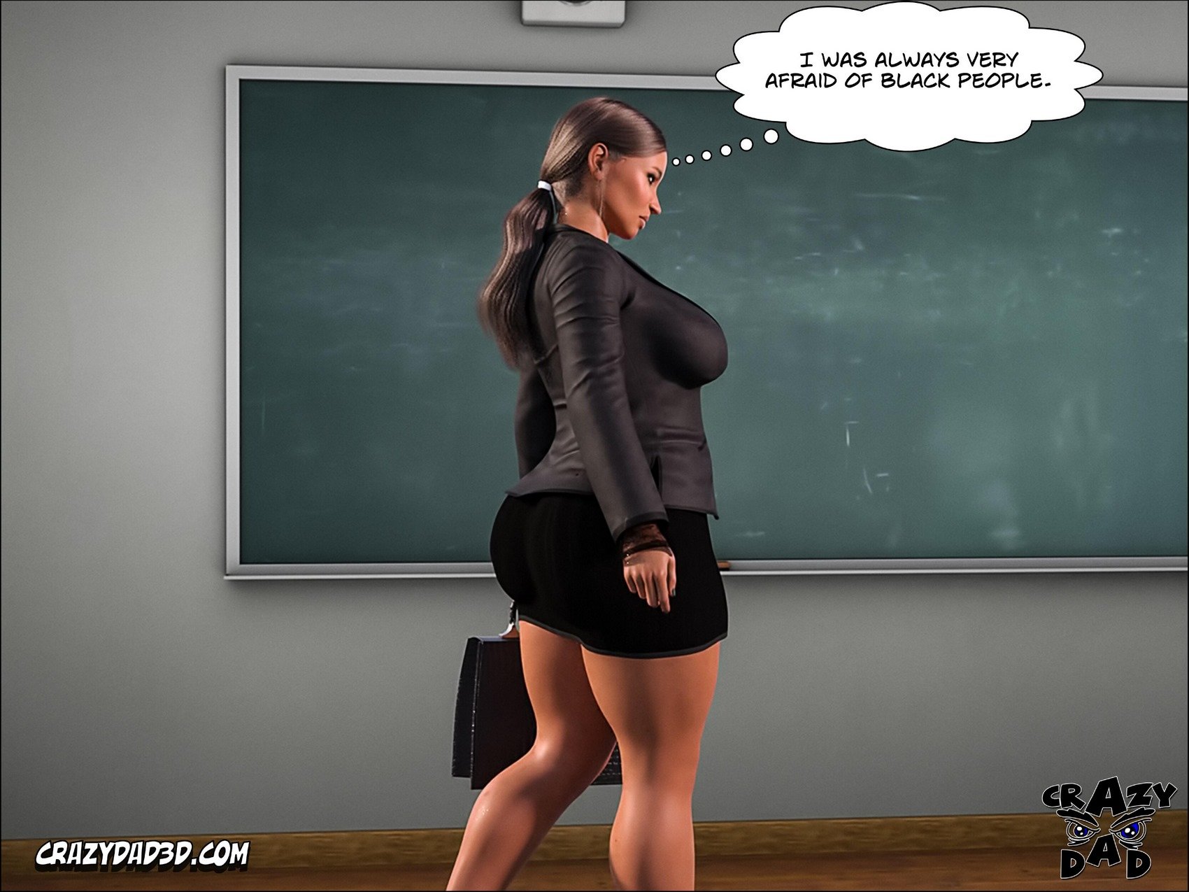 Spank [CrazyDad3D] 2 . Spank - Teacher Marilia - Chapter 1 [CrazyDad3D] – page 8