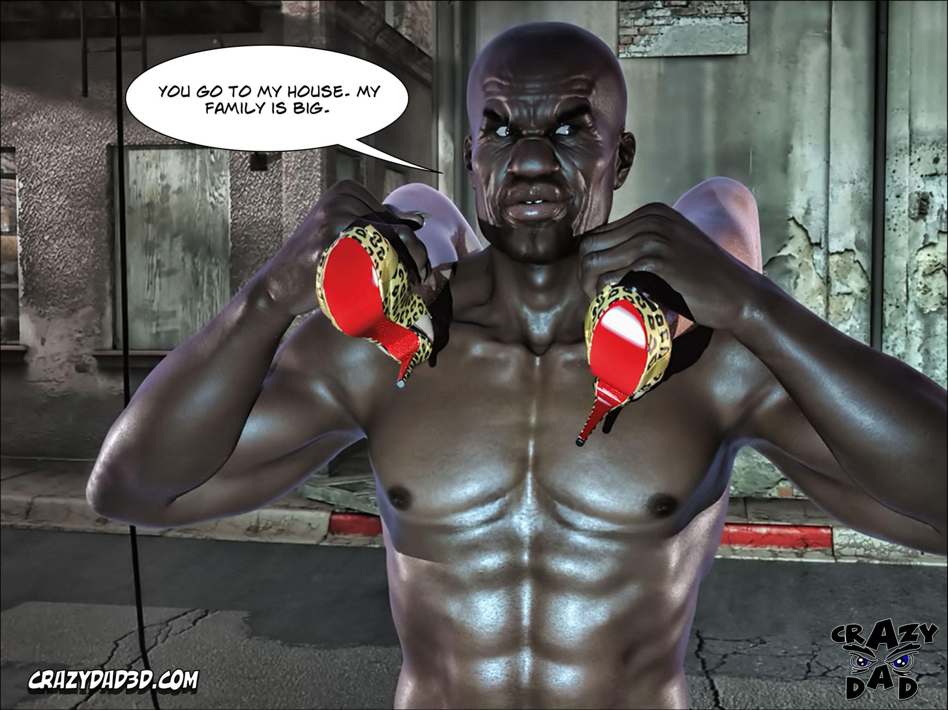 Spank [CrazyDad3D] 1 . Spank [CrazyDad3D] – page 59
