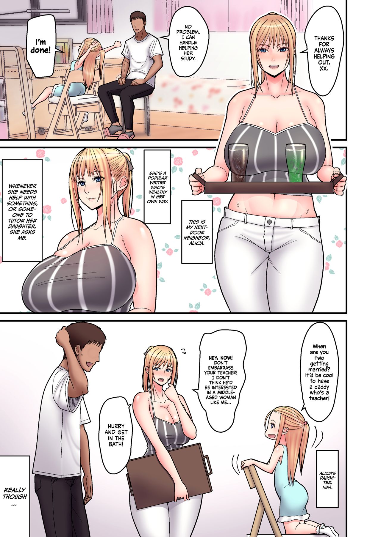 Sweet Love With A Blonde, Single Mother [Sueyuu] 1 . Sweet Love With A Blonde, Single Mother - Chapter 1 [Sueyuu] – page 3