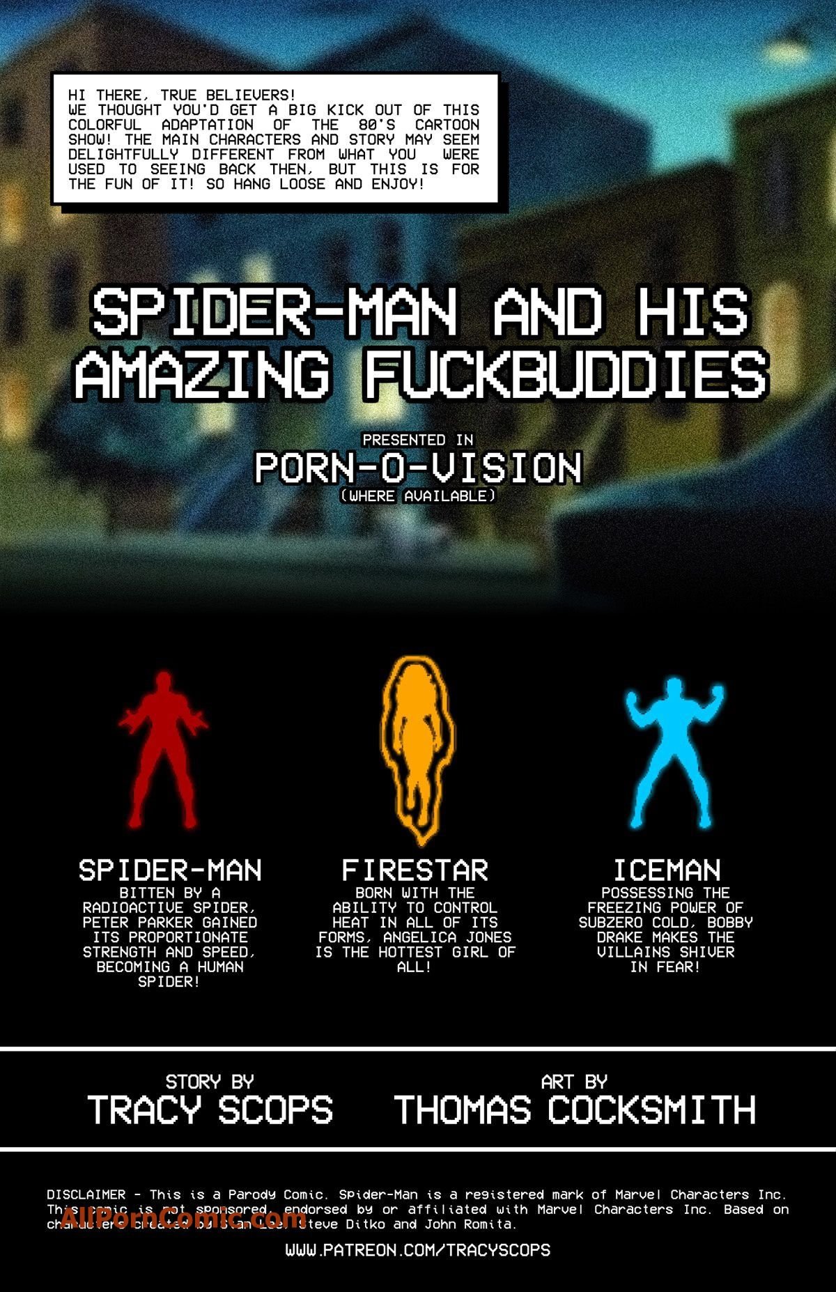 Amazing Fuckbuddies (Spider-Man) [Tracy Scops] 1 . Amazing Fuckbuddies  - Chapter 1 (Spider-Man) [Tracy Scops] – page 2