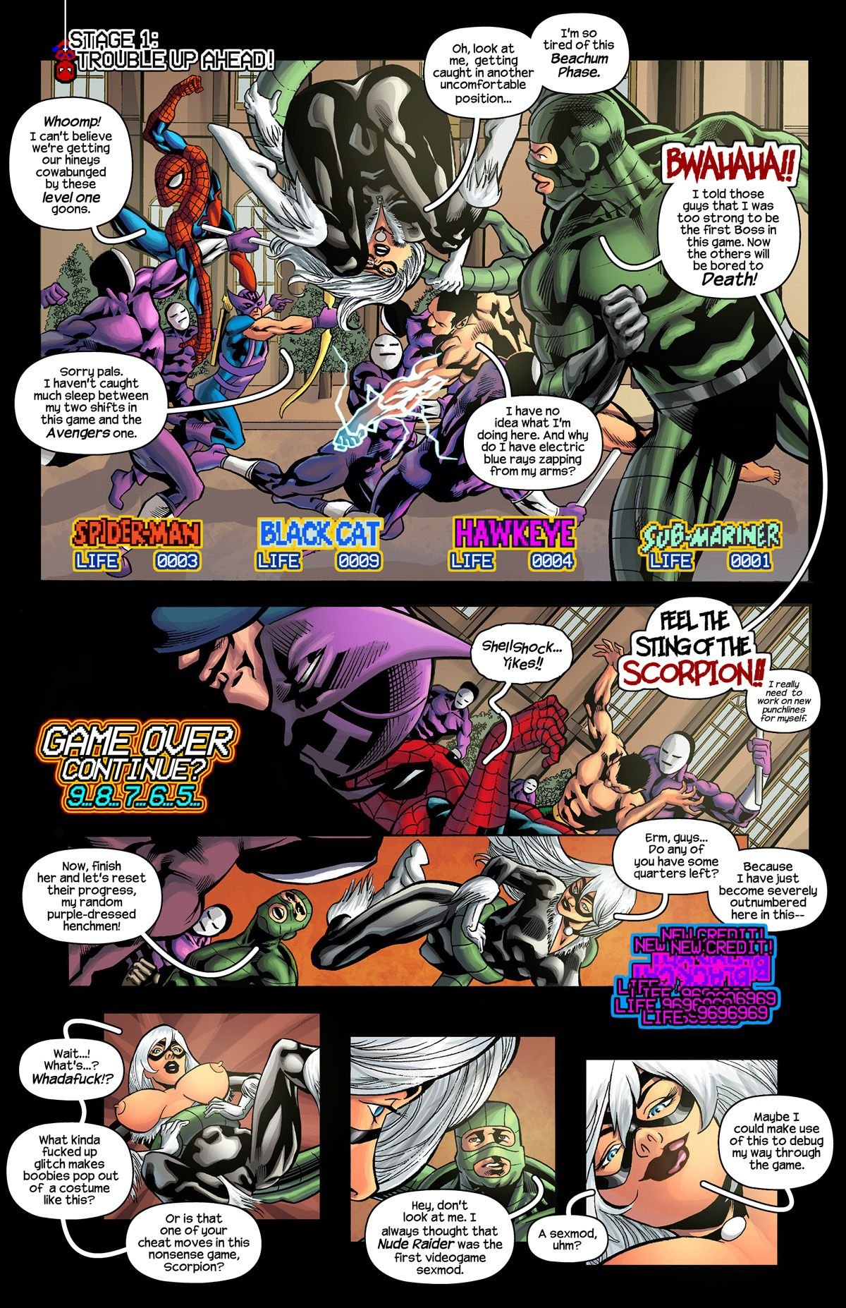 The ’91 Arcade Video Game (Spider-Man) [Tracy Scops] 1 . The '91 Arcade Video Game  - Chapter 1 (Spider-Man) [Tracy Scops] – page 3