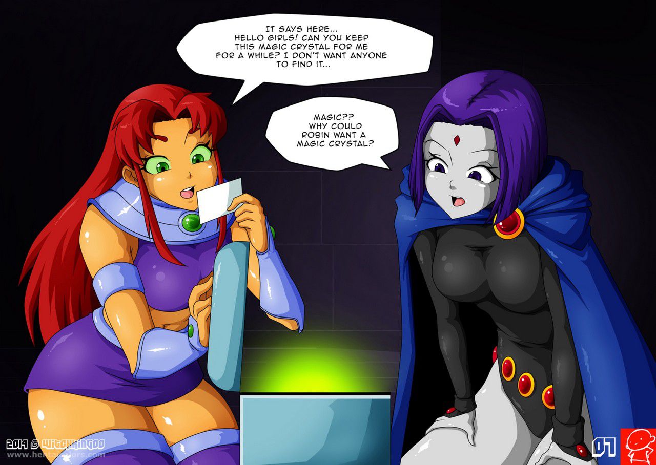 The Magic Crystal (Teen Titans) [WitchKing00] 1 . The Magic Crystal - Chapter 1 (Teen Titans) [WitchKing00] – page 8