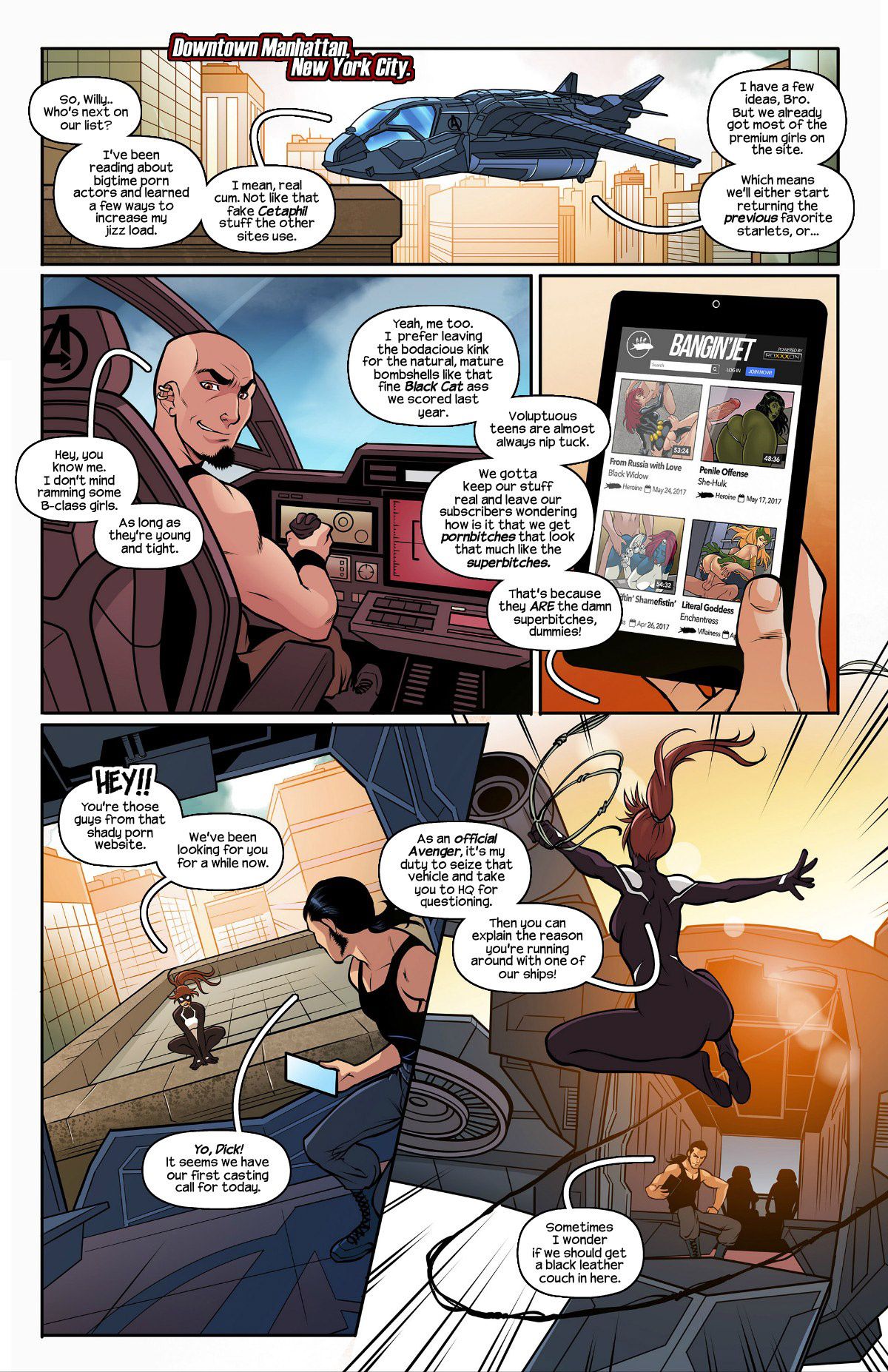 Bangin’Jet (Spider-Man) [Tracy Scops] 1 . Bangin'Jet  - Chapter 1 (Spider-Man) [Tracy Scops] – page 3