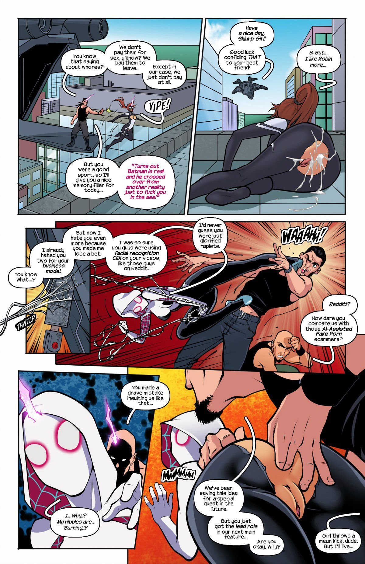 Bangin’Jet (Spider-Man) [Tracy Scops] 1 . Bangin'Jet  - Chapter 1 (Spider-Man) [Tracy Scops] – page 6