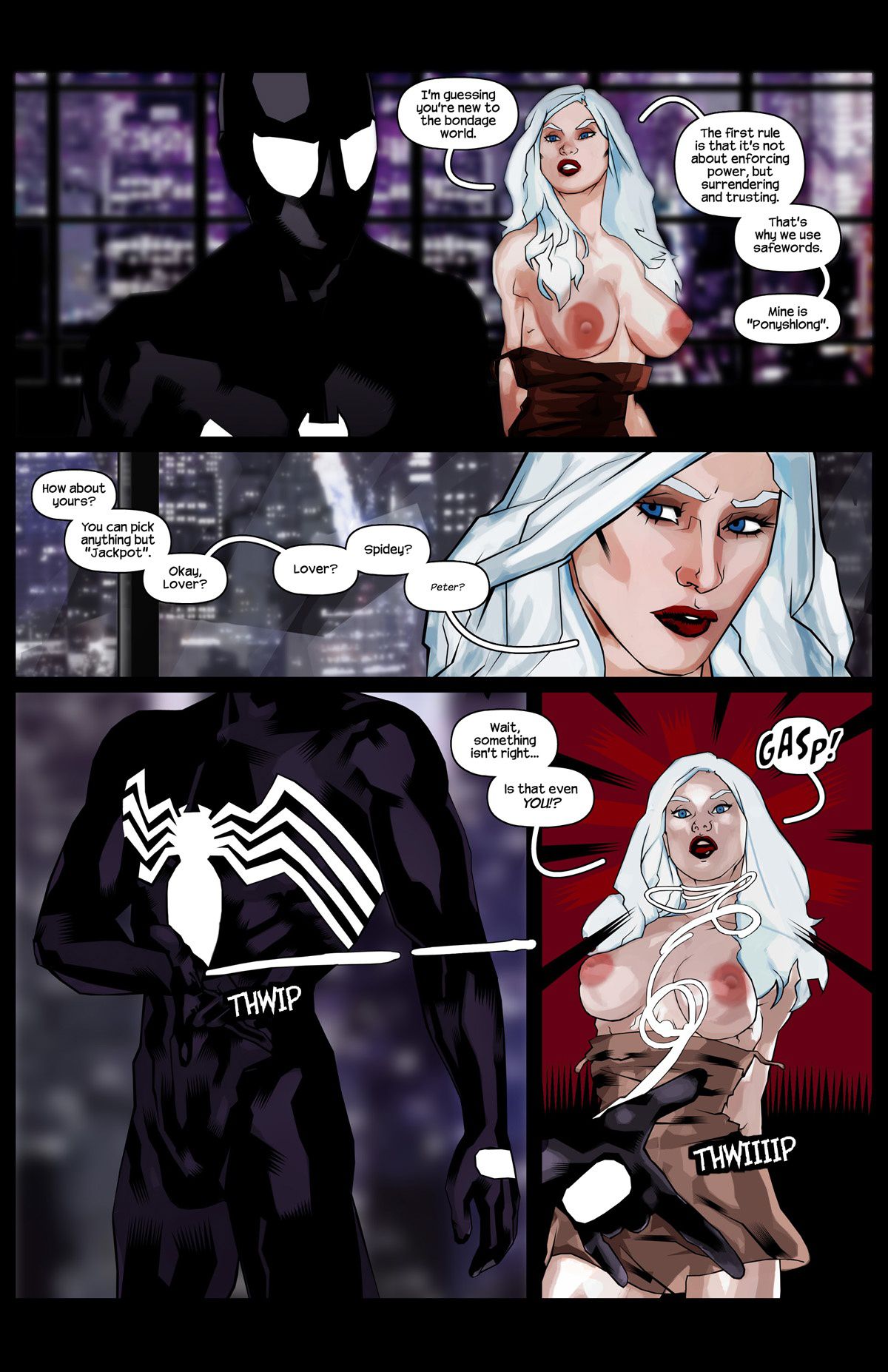 Blackness (Spider-Man) [Tracy Scops] 1 . Blackness - Chapter 1 (Spider-Man) [Tracy Scops] – page 7