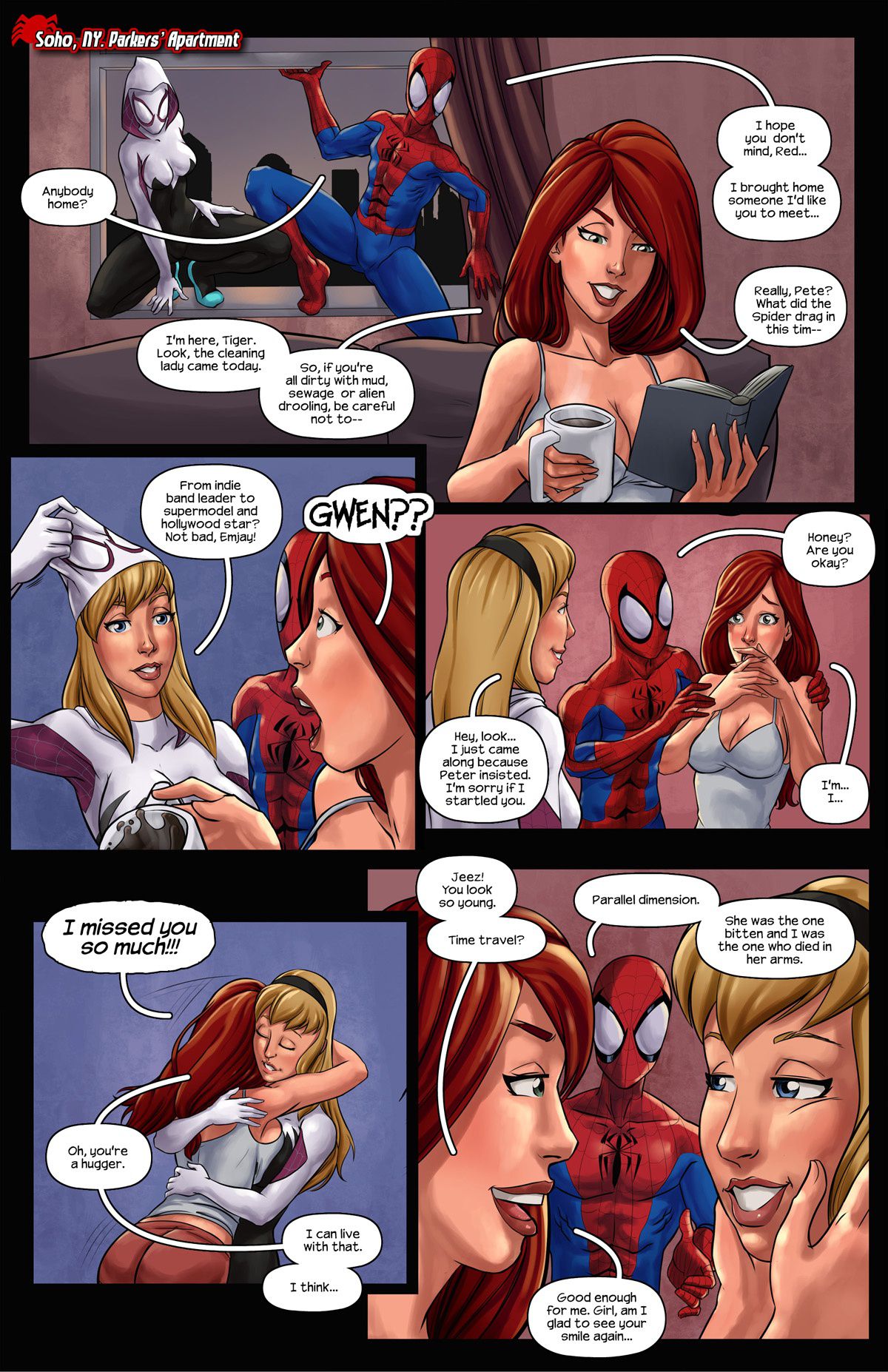 Bygone Blues (Spider-Man) [Tracy Scops] 1 . Bygone Blues - Chapter 1 (Spider-Man) [Tracy Scops] – page 3