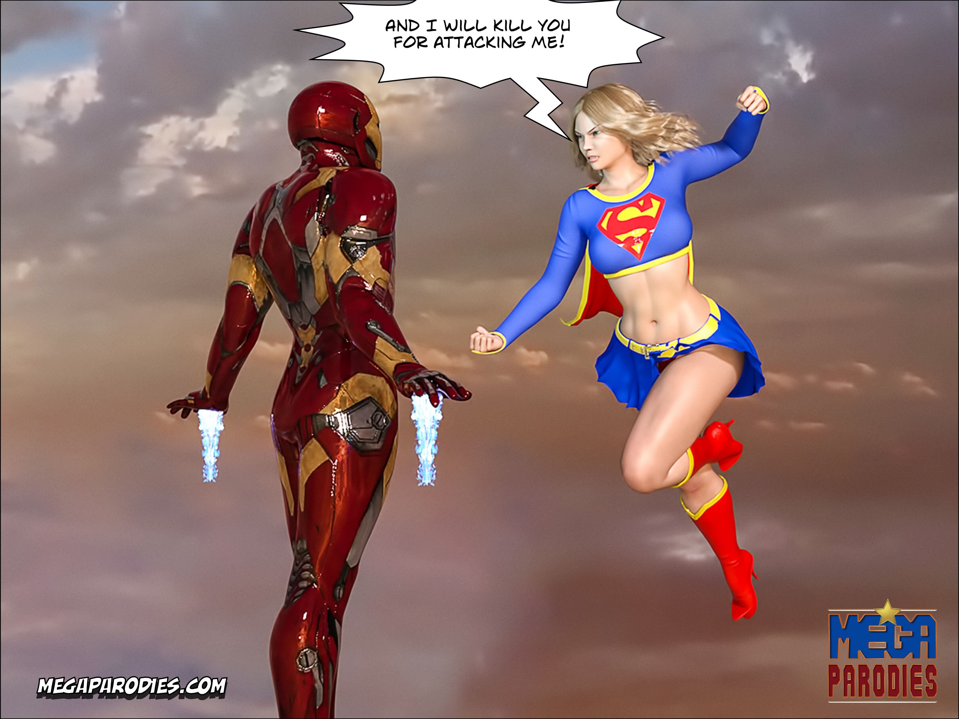 Marvel X DC (The Avengers , Justice League) [MegaParodies] 1 . Marvel X DC - Chapter 1 (The Avengers , Justice League) [MegaParodies] – page 28