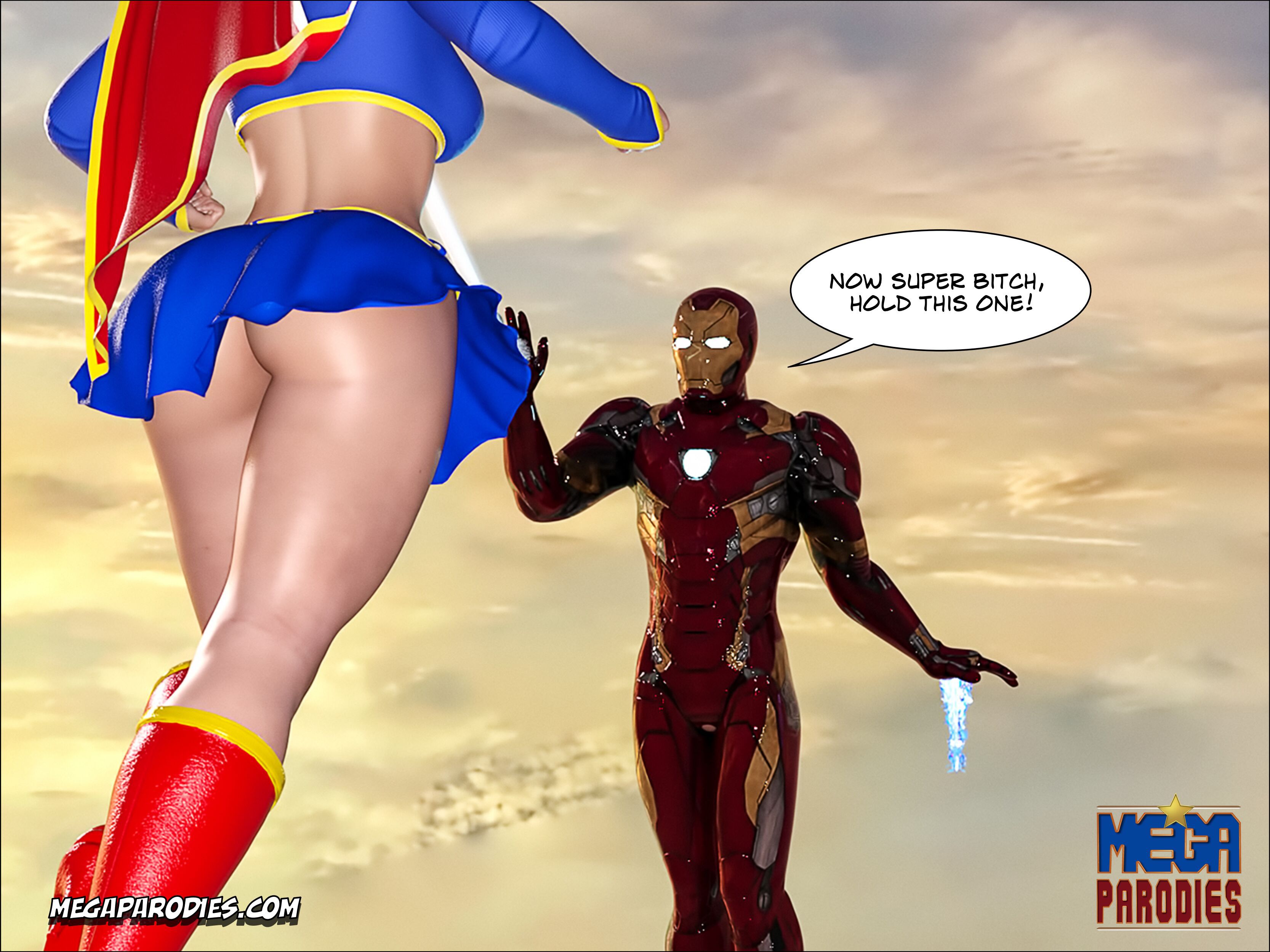 Marvel X DC (The Avengers , Justice League) [MegaParodies] 1 . Marvel X DC - Chapter 1 (The Avengers , Justice League) [MegaParodies] – page 34