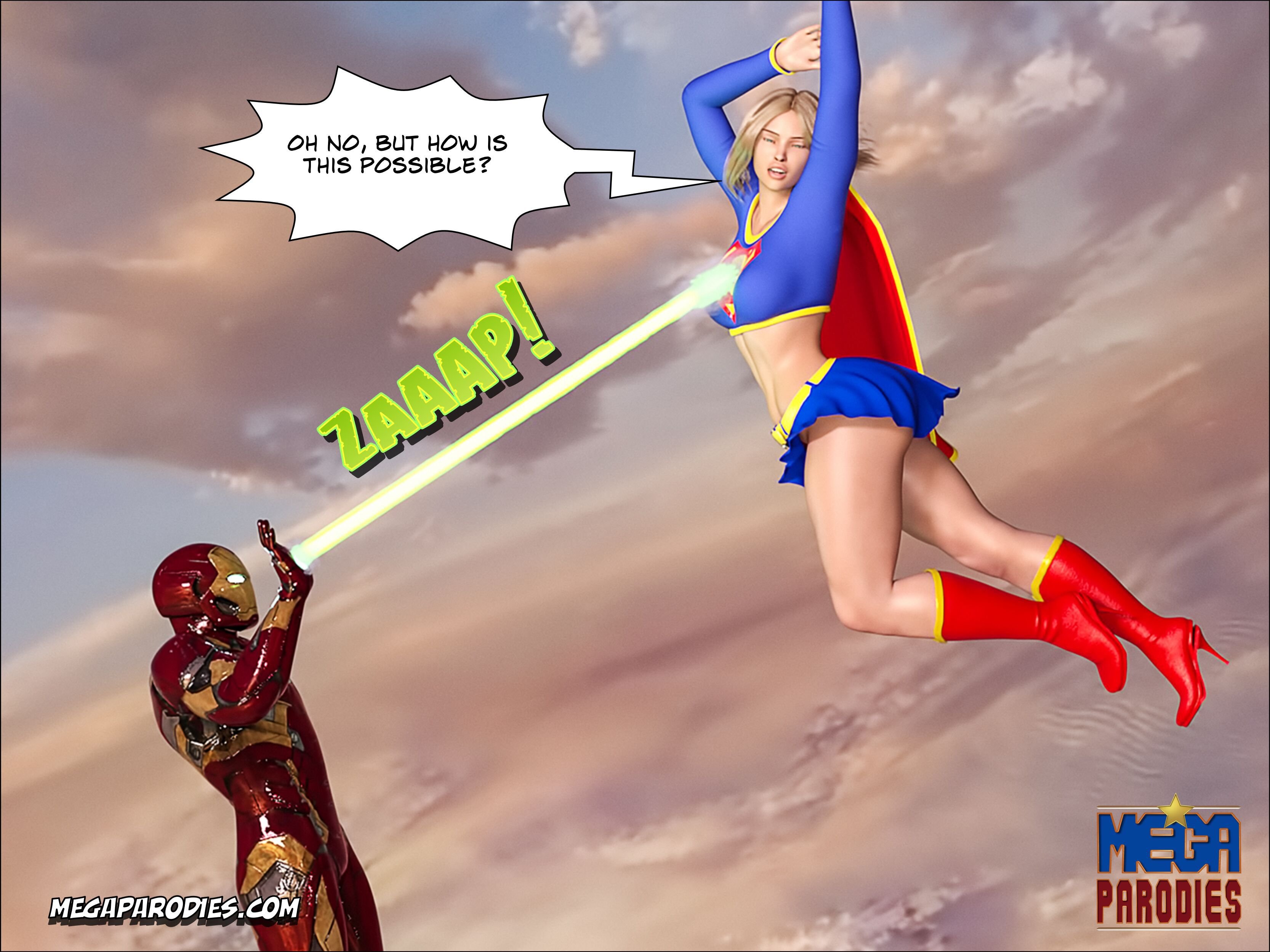 Marvel X DC (The Avengers , Justice League) [MegaParodies] 1 . Marvel X DC - Chapter 1 (The Avengers , Justice League) [MegaParodies] – page 36