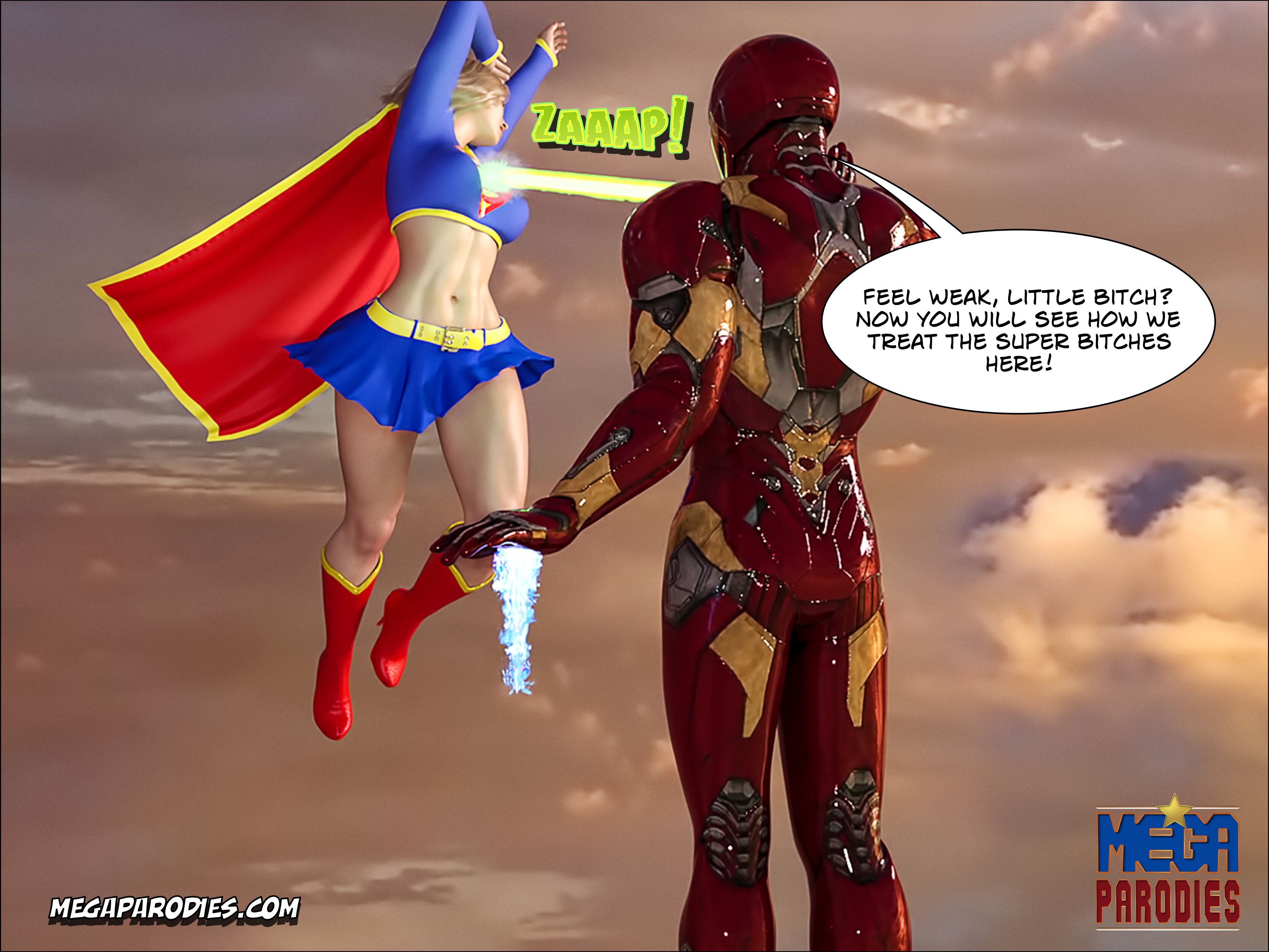 Marvel X DC (The Avengers , Justice League) [MegaParodies] 1 . Marvel X DC - Chapter 1 (The Avengers , Justice League) [MegaParodies] – page 37