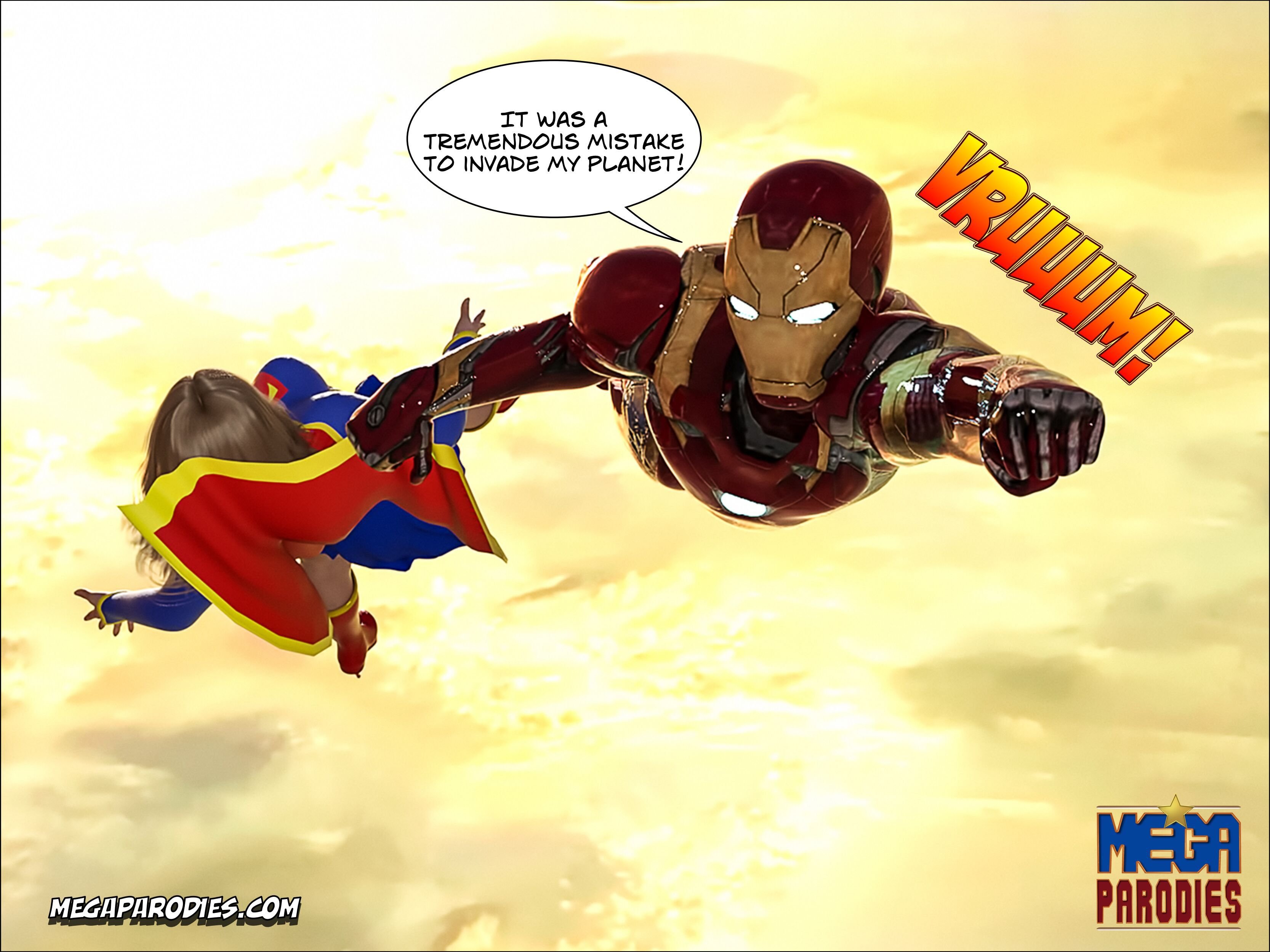 Marvel X DC (The Avengers , Justice League) [MegaParodies] 1 . Marvel X DC - Chapter 1 (The Avengers , Justice League) [MegaParodies] – page 41