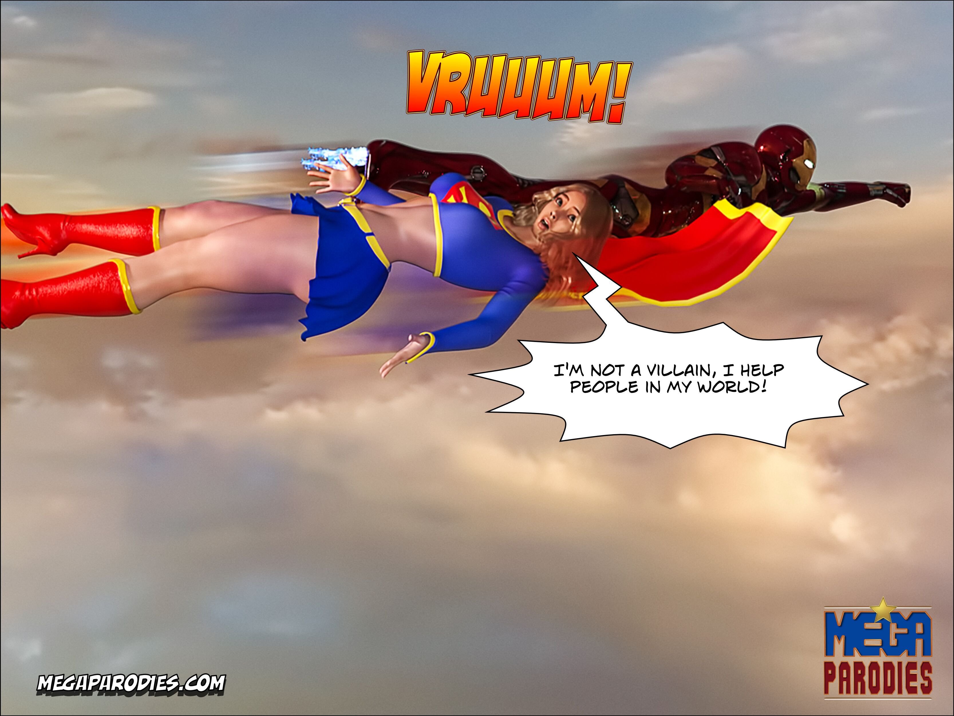 Marvel X DC (The Avengers , Justice League) [MegaParodies] 1 . Marvel X DC - Chapter 1 (The Avengers , Justice League) [MegaParodies] – page 42