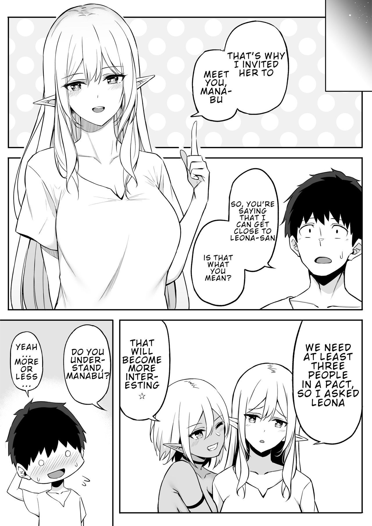 Isekai Shoukan [Anza Yuu] 2 . Isekai Shoukan - Chapter 2 - Elf na Onee-san no Tomodachi wa Suki desu ka? [Anza Yuu] – page 35