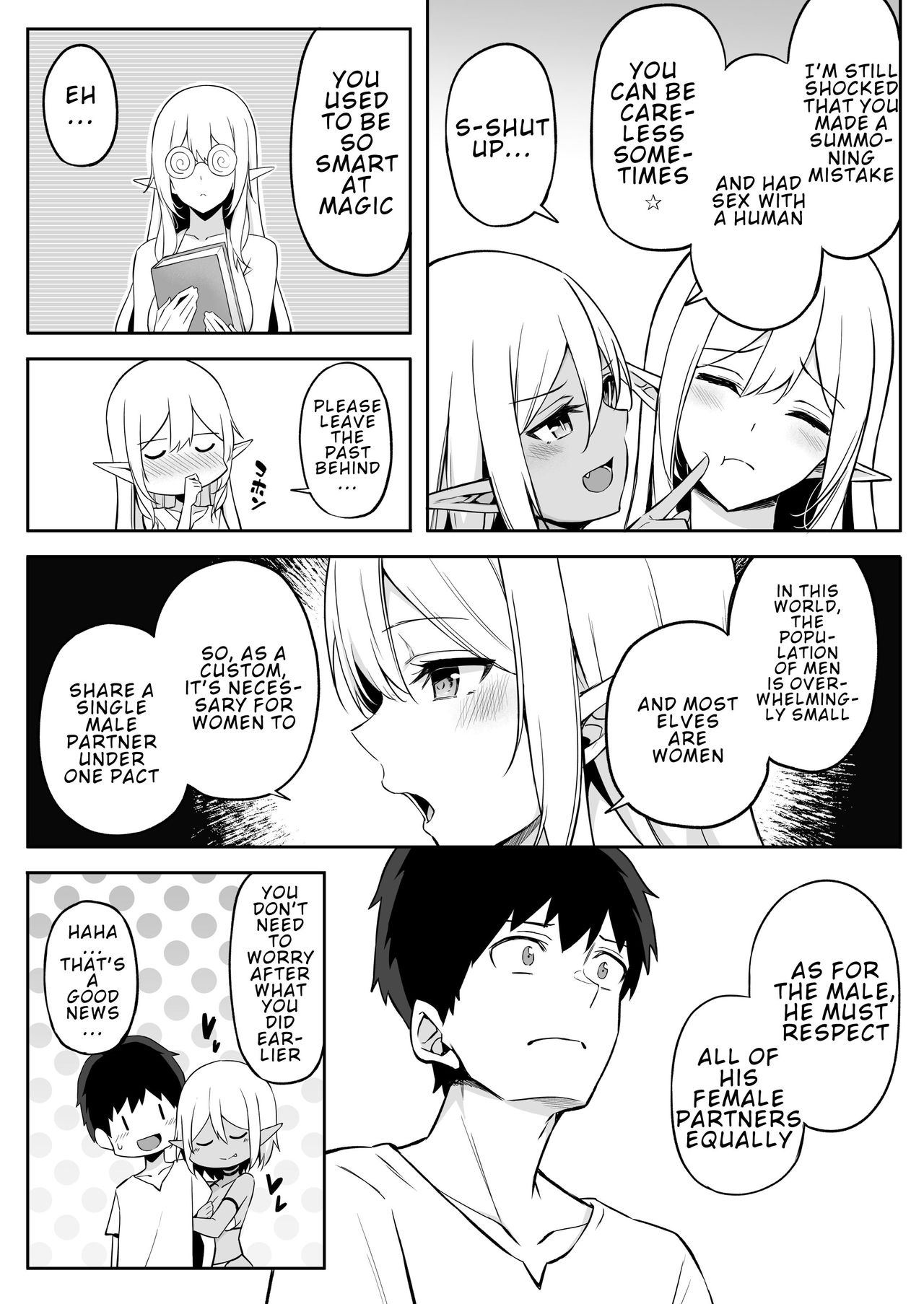 Isekai Shoukan [Anza Yuu] 2 . Isekai Shoukan - Chapter 2 - Elf na Onee-san no Tomodachi wa Suki desu ka? [Anza Yuu] – page 36