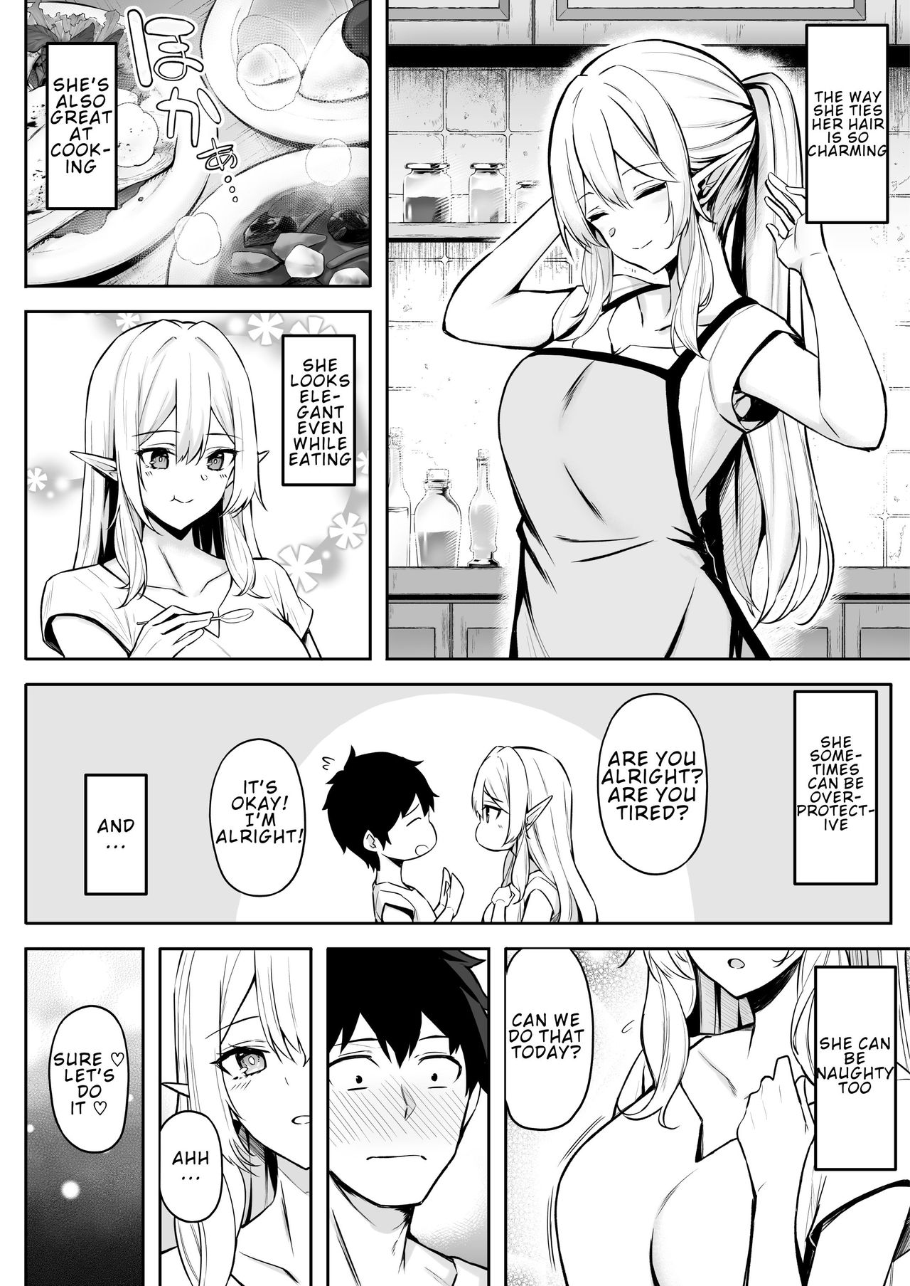 Isekai Shoukan [Anza Yuu] 2 . Isekai Shoukan - Chapter 2 - Elf na Onee-san no Tomodachi wa Suki desu ka? [Anza Yuu] – page 6