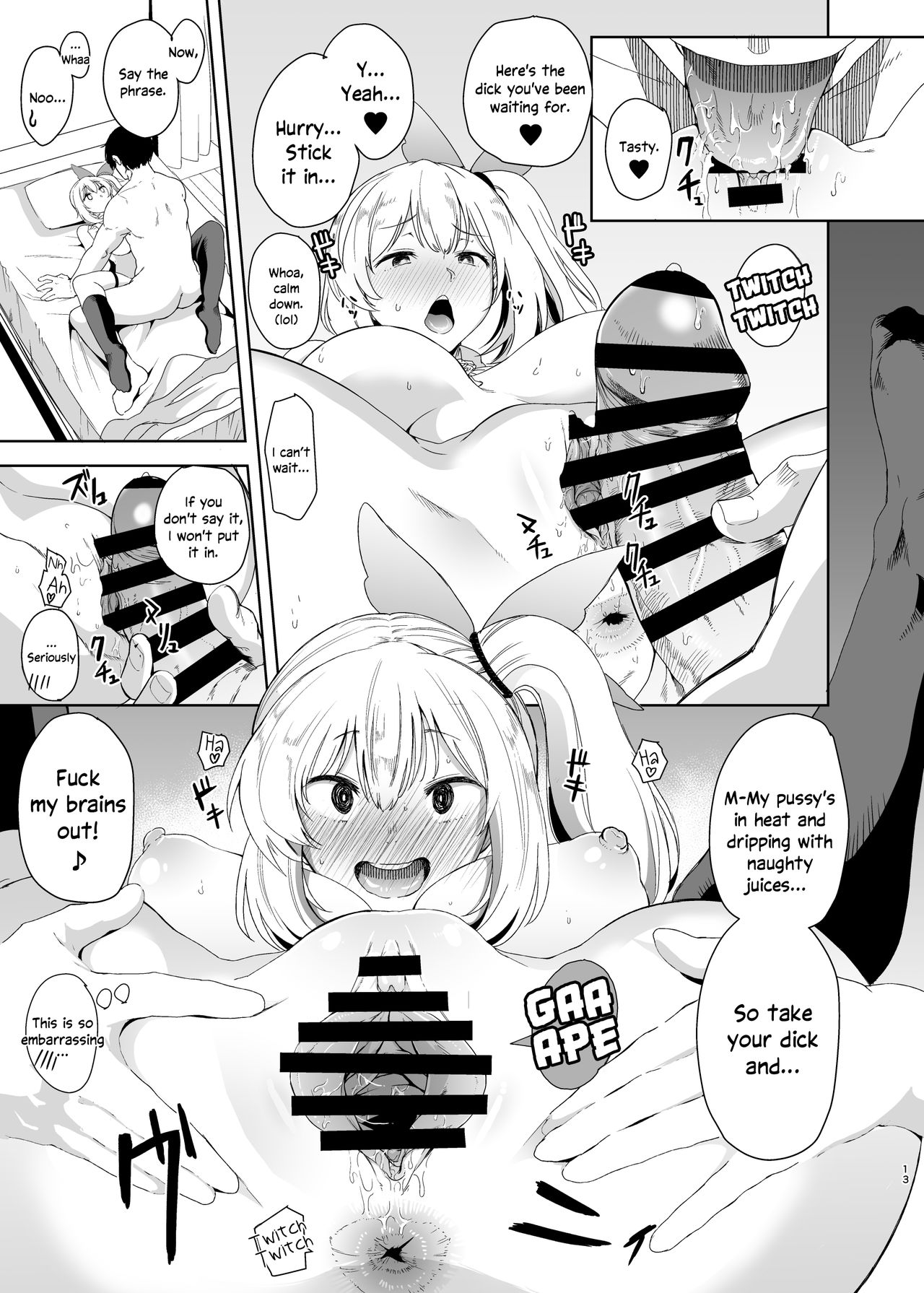 Akari Pakopako (Mirai Akari) [Kurosu Gatari] 1 . Akari Pakopako  - Chapter 1 (Mirai Akari) [Kurosu Gatari] – page 12