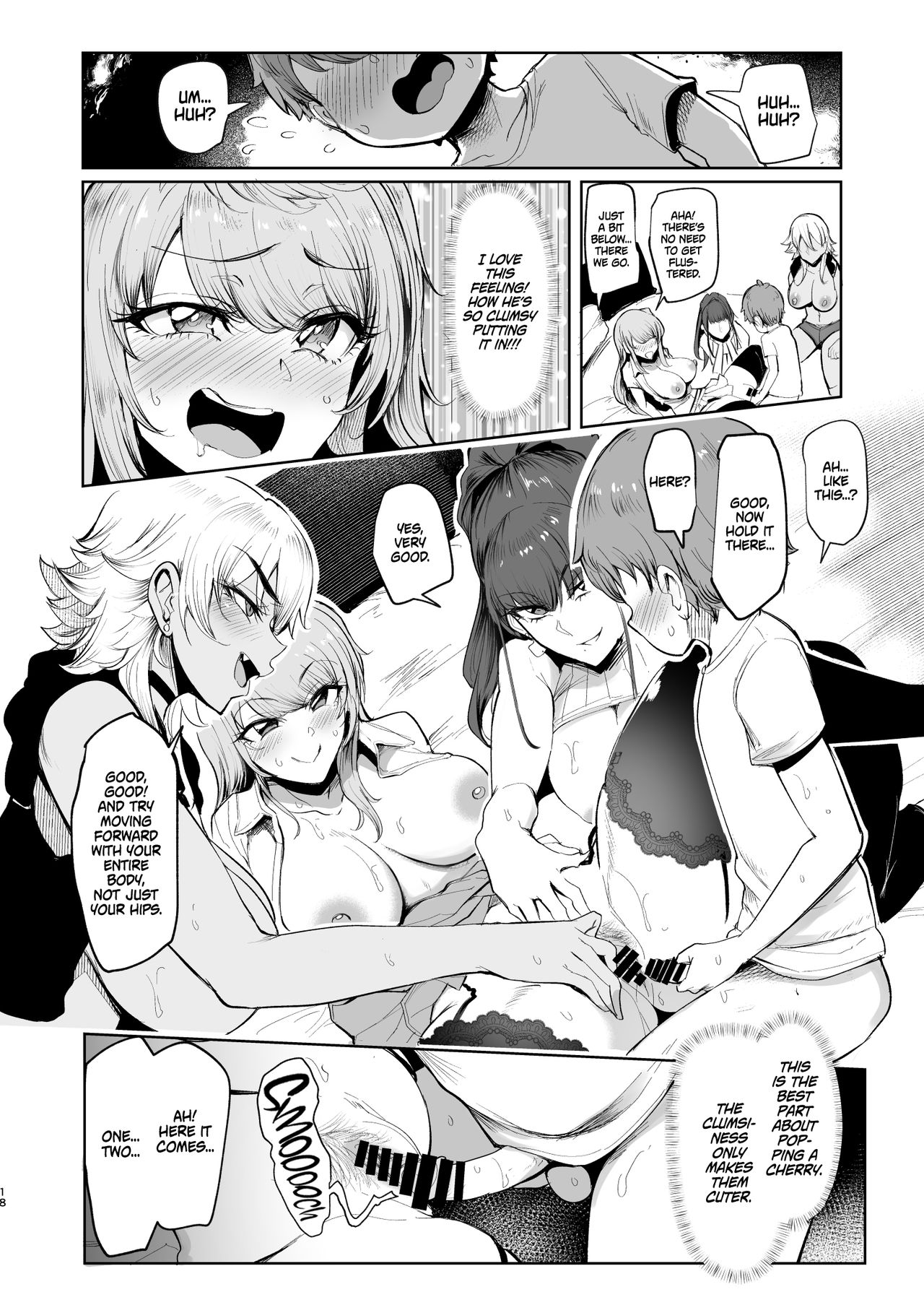 The Place I Stayed Over at Belonged to Perverted Gyaru Onee-chans [Sian] 1 . The Place I Stayed Over at Belonged to Perverted Gyaru Onee-chans - Chapter 1 [Sian] – page 17
