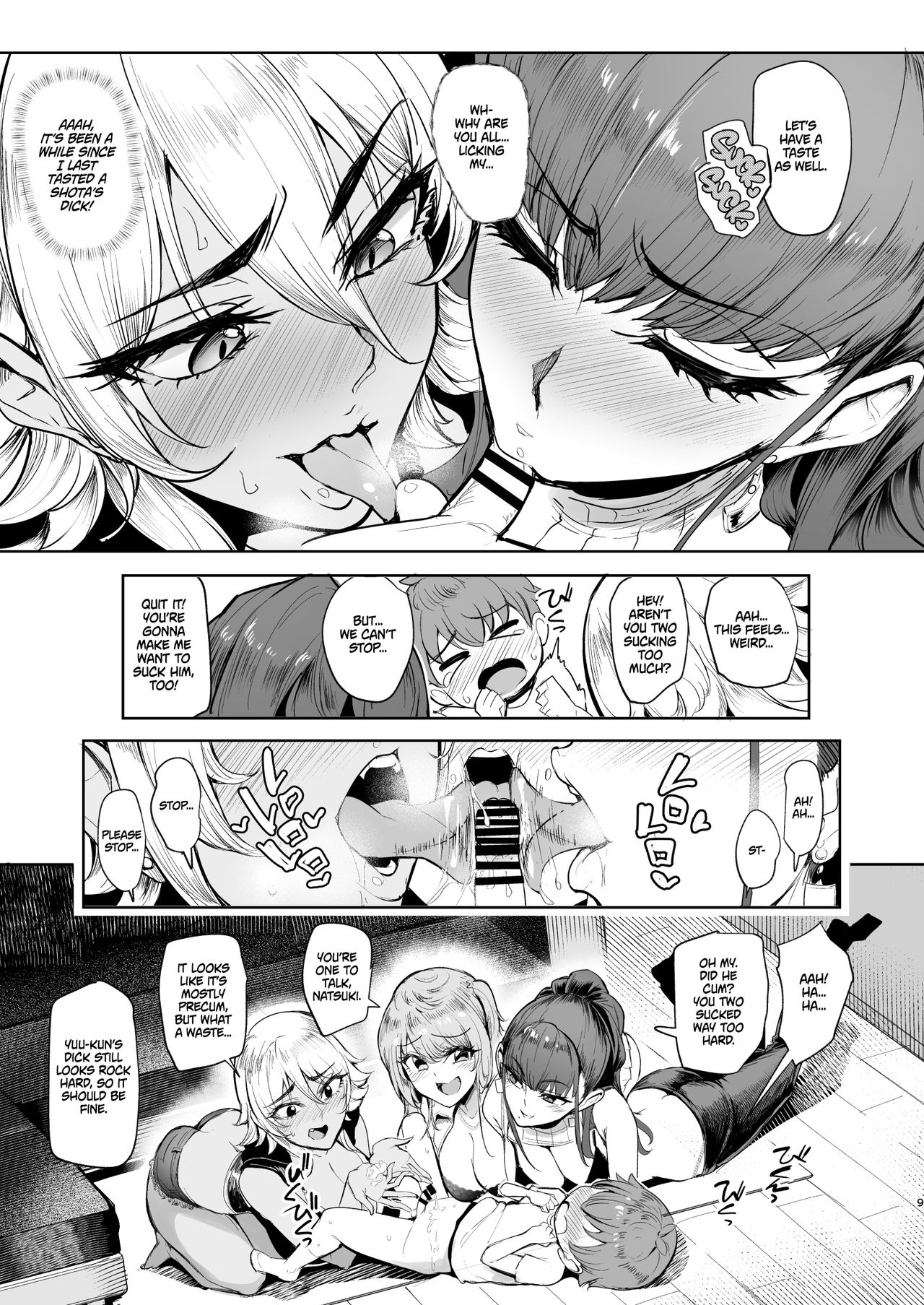 The Place I Stayed Over at Belonged to Perverted Gyaru Onee-chans [Sian] 1 . The Place I Stayed Over at Belonged to Perverted Gyaru Onee-chans - Chapter 1 [Sian] – page 8