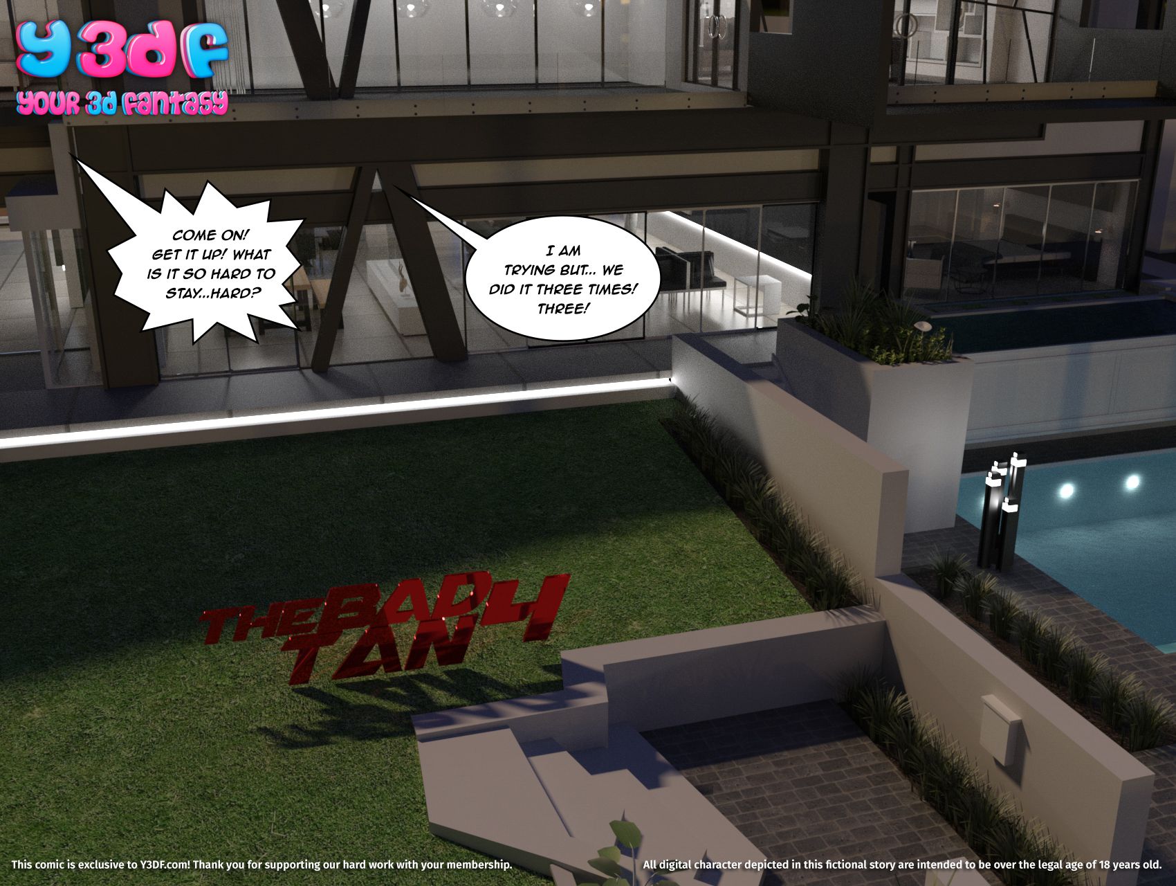 The Bad Tan [Y3DF] 4 . The Bad Tan - Chapter 4 [Y3DF] – page 1