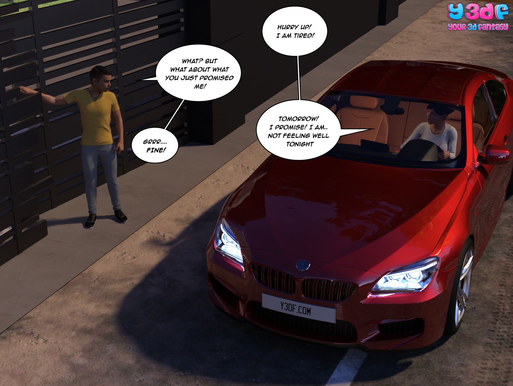 The Bad Tan [Y3DF] 4 . The Bad Tan - Chapter 4 [Y3DF] – page 10