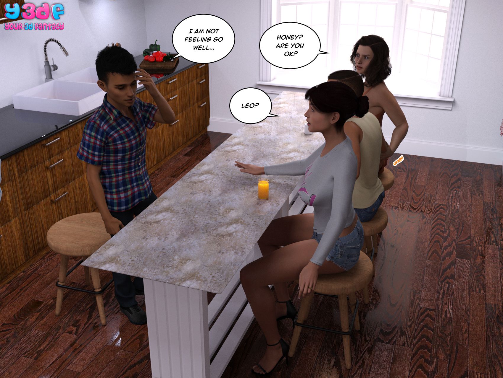 The Bad Tan [Y3DF] 1 . The Bad Tan - Chapter 1 [Y3DF] – page 37