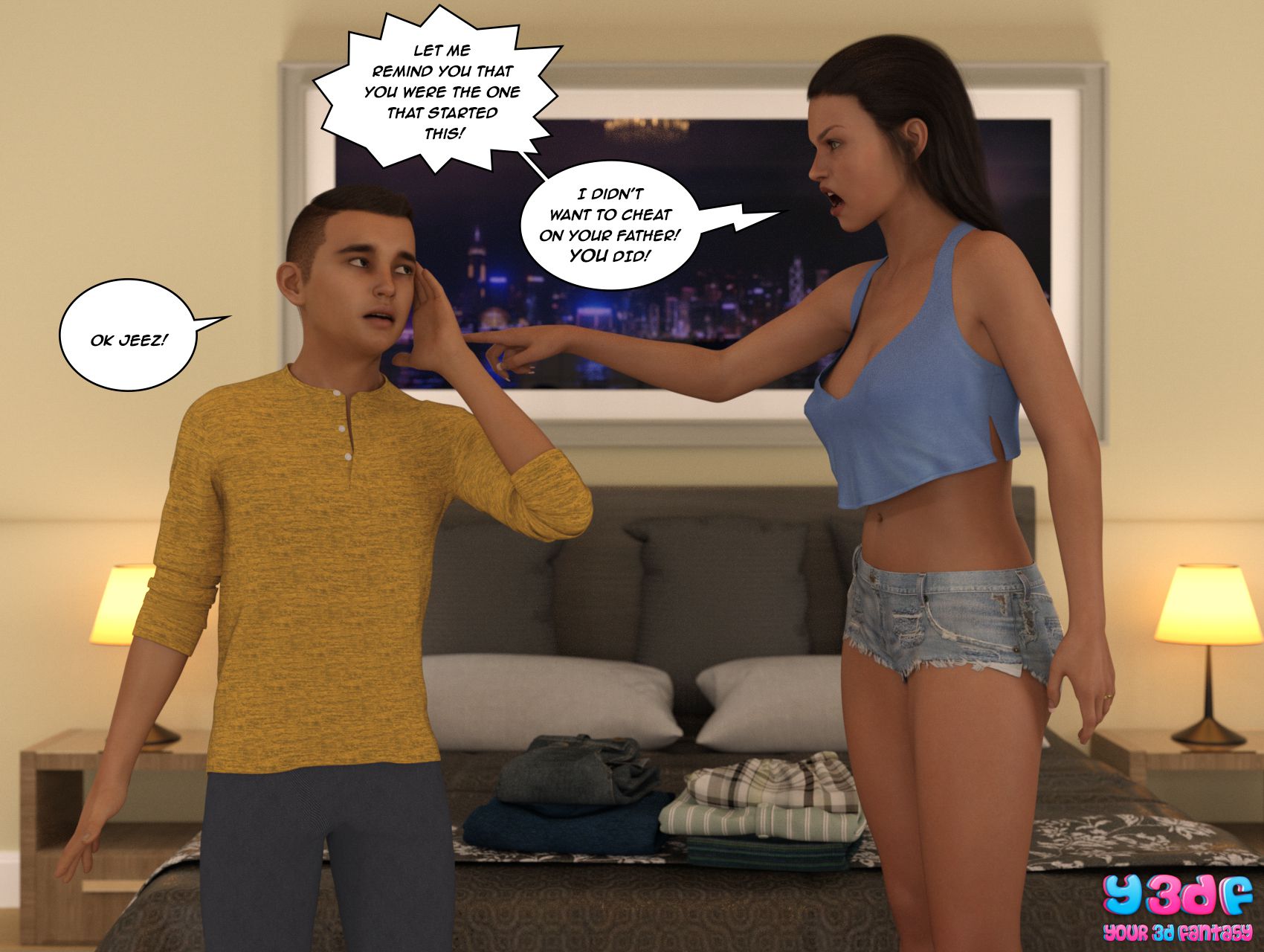 The Bad Tan [Y3DF] 5 . The Bad Tan - Chapter 5 [Y3DF] – page 17