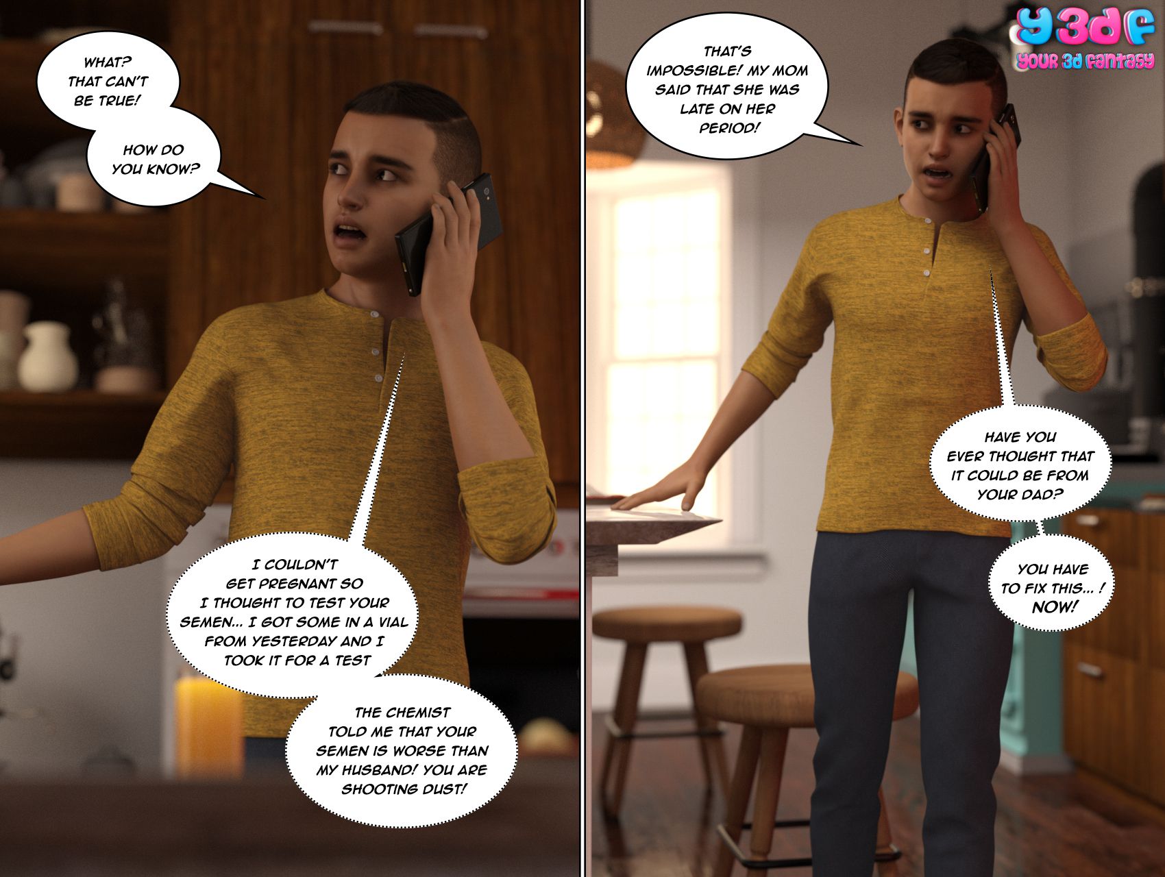 The Bad Tan [Y3DF] 5 . The Bad Tan - Chapter 5 [Y3DF] – page 4