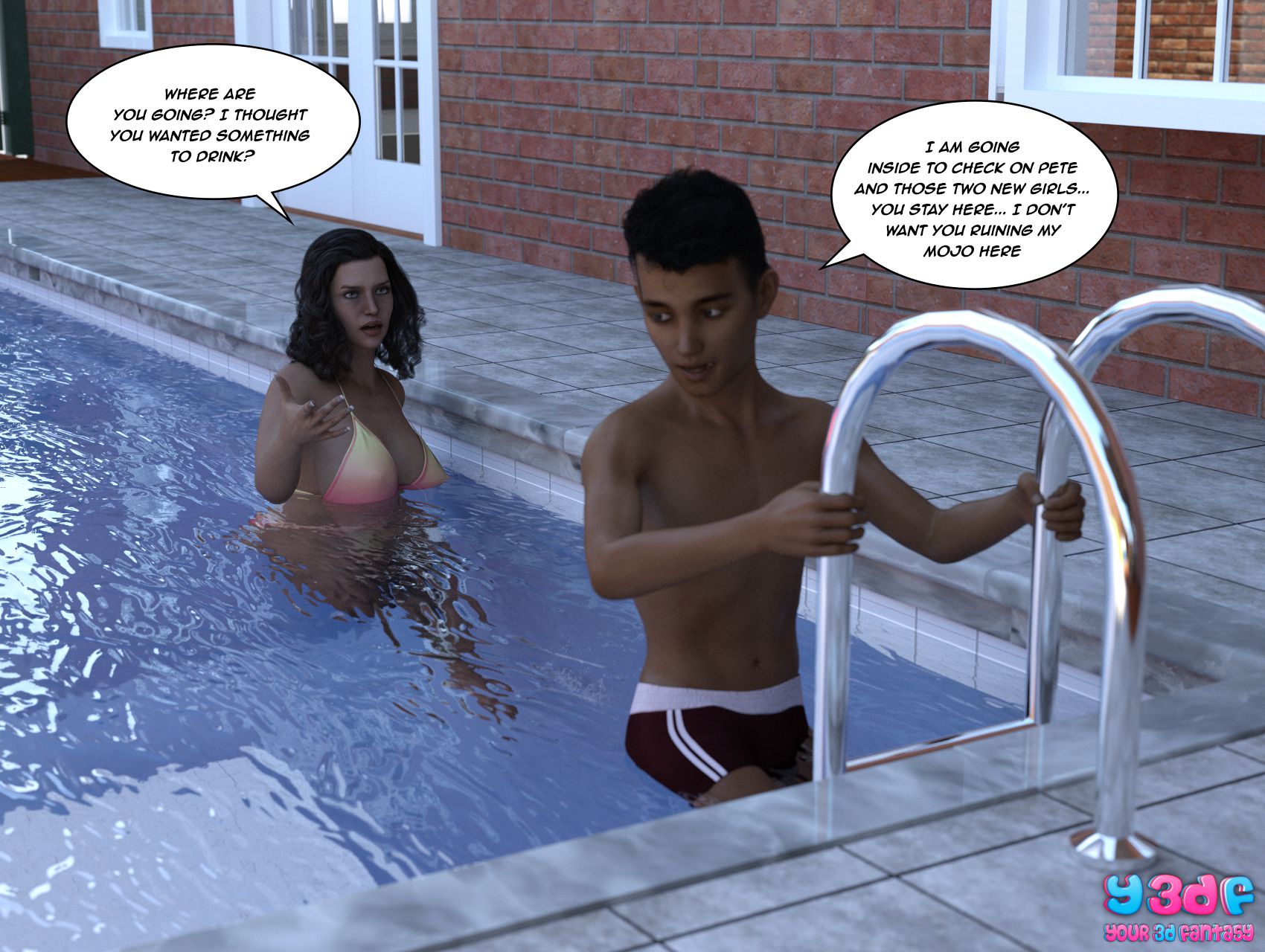 The Bad Tan [Y3DF] 5 . The Bad Tan - Chapter 5 [Y3DF] – page 57