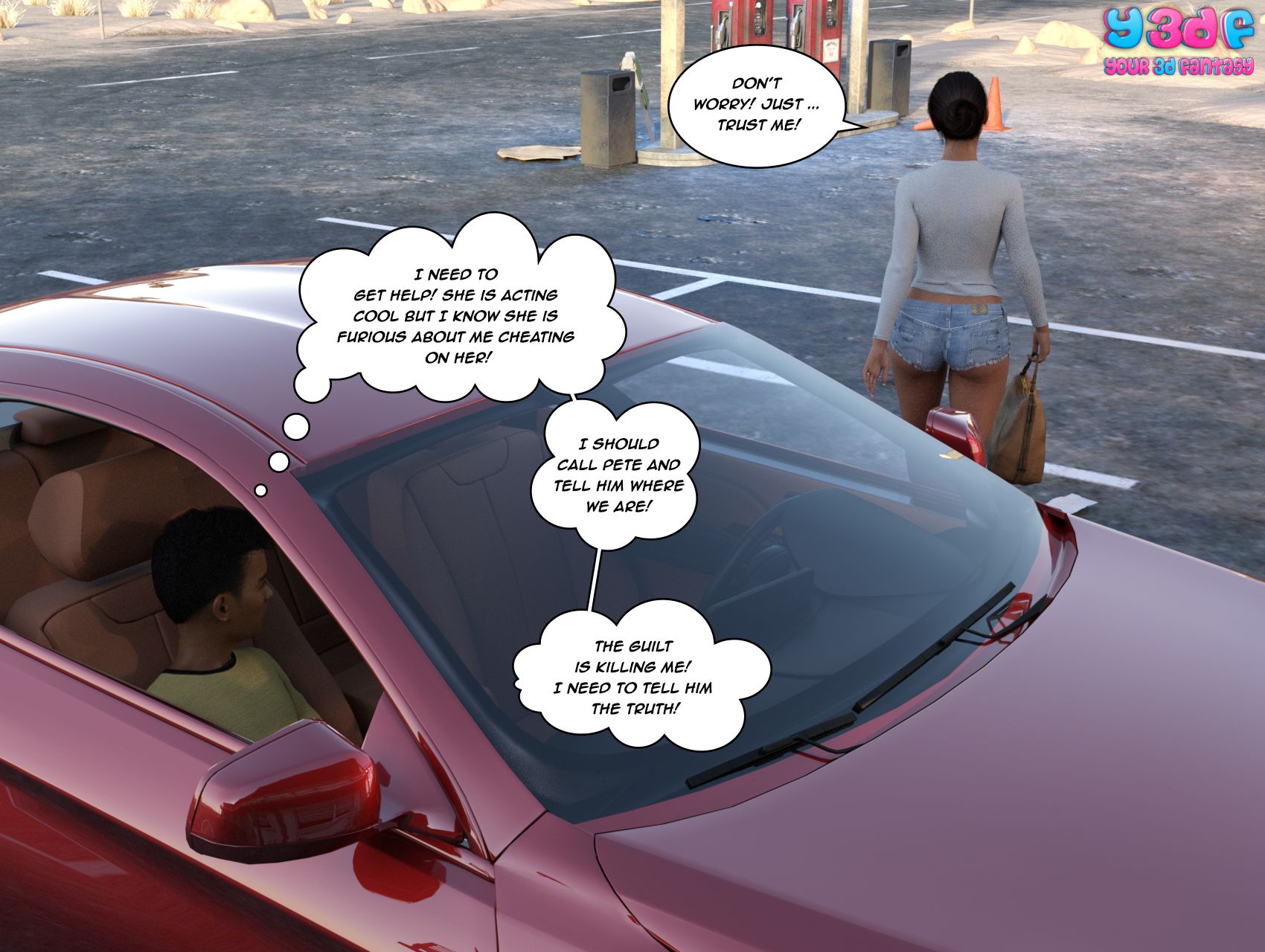 The Bad Tan [Y3DF] 3 . The Bad Tan - Chapter 3 [Y3DF] – page 4