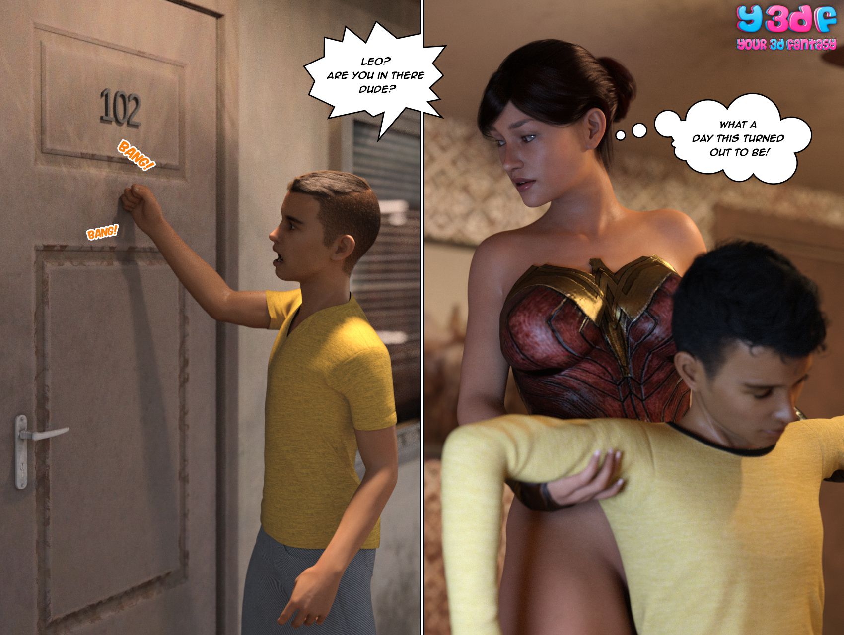 The Bad Tan [Y3DF] 3 . The Bad Tan - Chapter 3 [Y3DF] – page 46