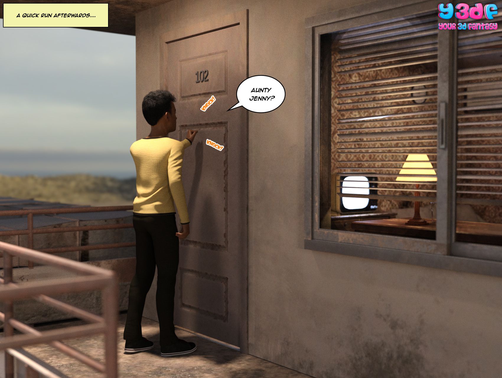 The Bad Tan [Y3DF] 3 . The Bad Tan - Chapter 3 [Y3DF] – page 7