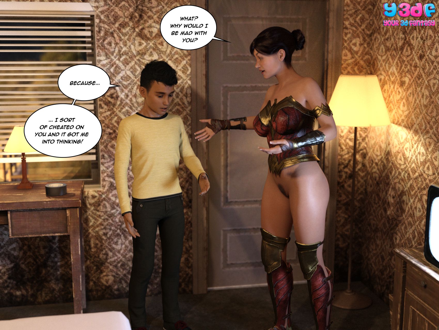 The Bad Tan [Y3DF] 3 . The Bad Tan - Chapter 3 [Y3DF] – page 9