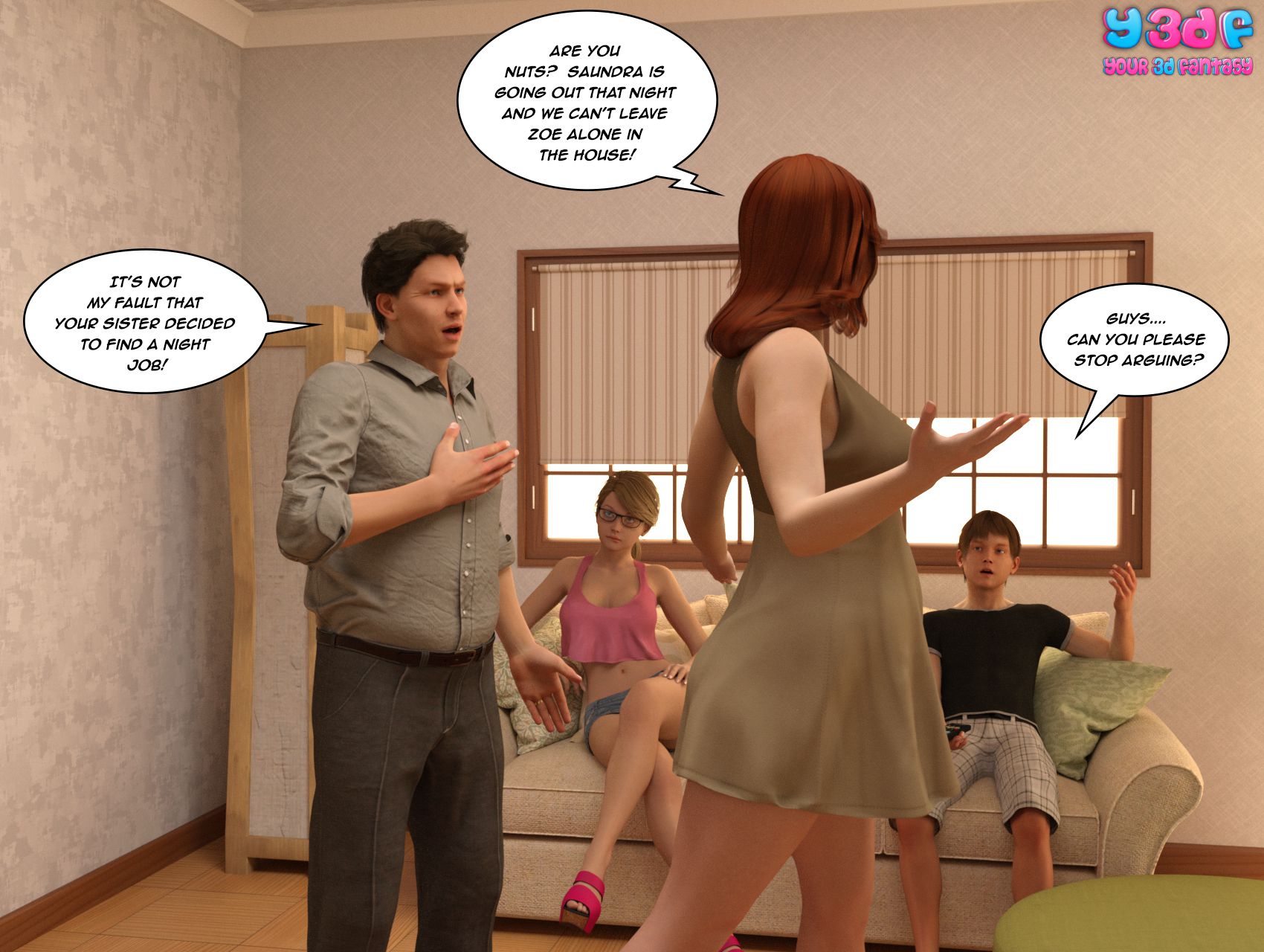 The Bad Tan [Y3DF] 2 . The Bad Tan - Chapter 2 [Y3DF] – page 4
