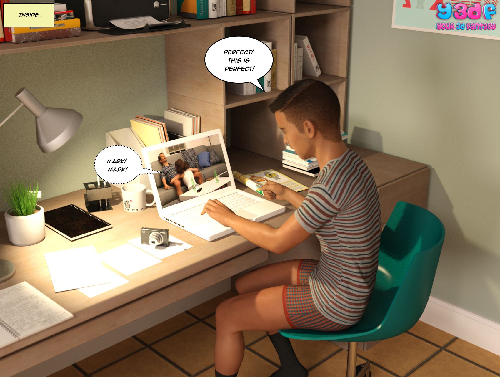 The Bad Tan [Y3DF] 2 . The Bad Tan - Chapter 2 [Y3DF] – page 57