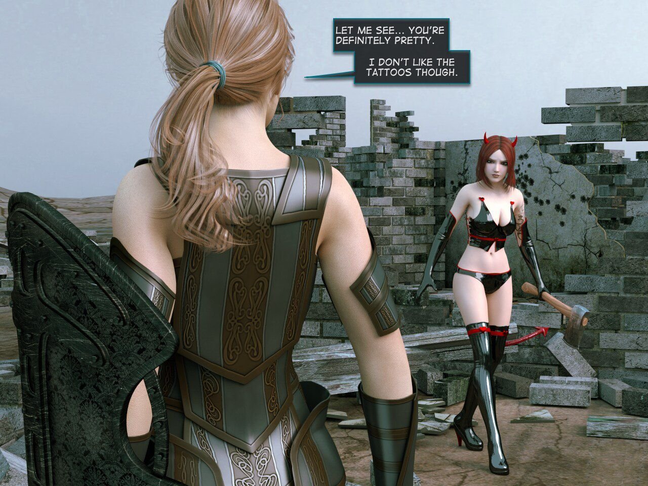 Tanya And The Succubus [Amusteven] 1 . Tanya And The Succubus - Chapter 1 [Amusteven] – page 3