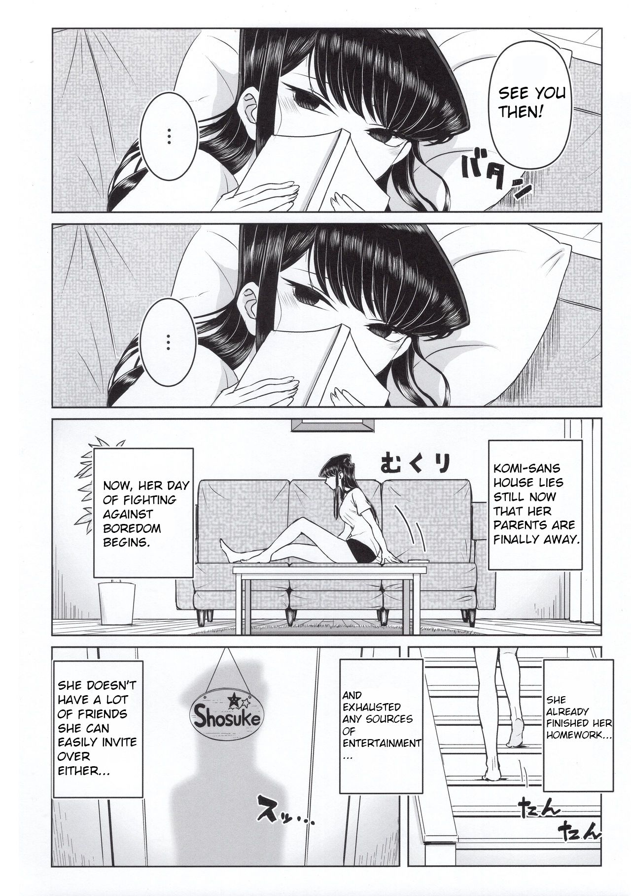 The Komis’ Sibling Playtime (Komi Can’t Communicate) [Guhan Shounen] 1 . The Komis’ Sibling Playtime - Chapter 1 (Komi Can't Communicate) [Guhan Shounen] – page 5