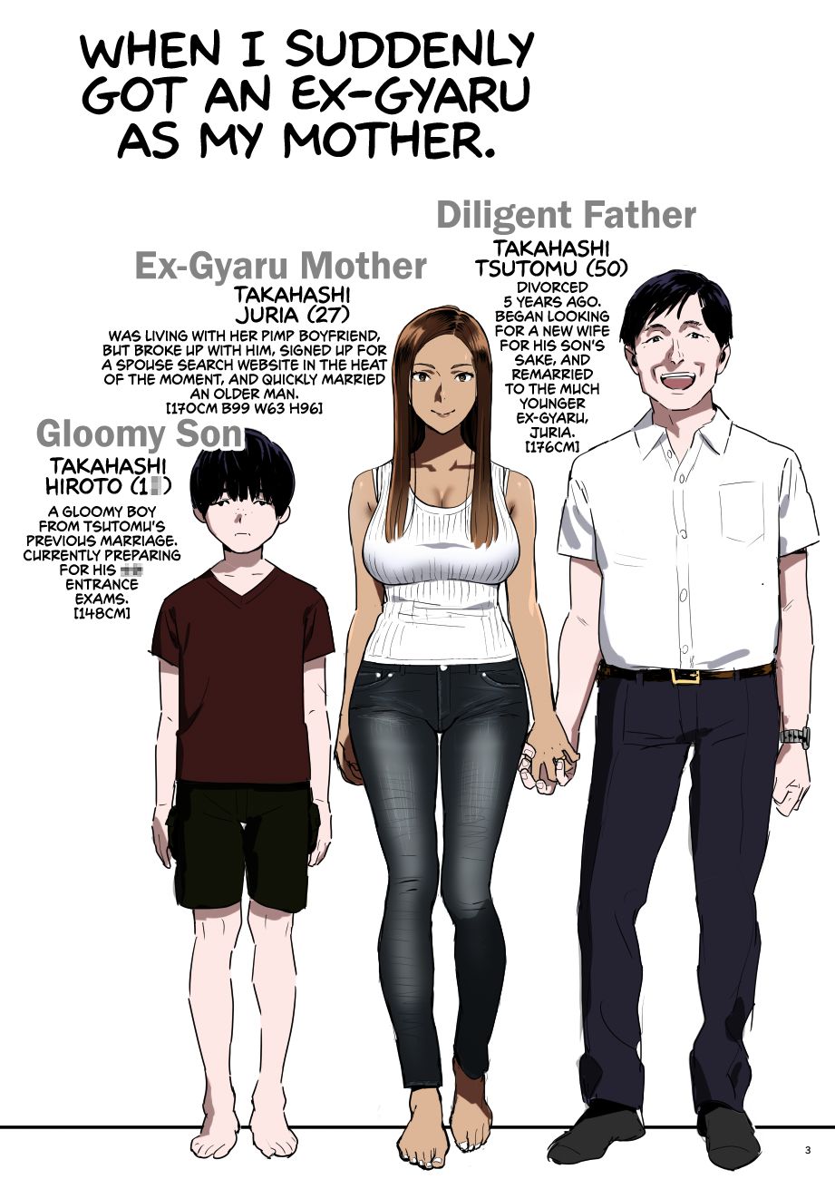 When I Suddenly Got An Ex-Gyaru As My Mother [Yukiyoshi Mamizu] 1.5 . When I Suddenly Got An Ex-Gyaru As My Mother - Chapter 1 - Colorized [Yukiyoshi Mamizu] – page 3