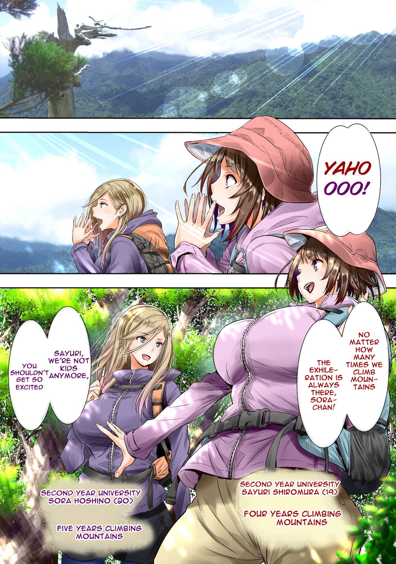 Yama Girl o Aokan Shichaimashita!! [Gin Penguin] 1 . Yama Girl o Aokan Shichaimashita!!  - Chapter 1 [Gin Penguin] – page 2