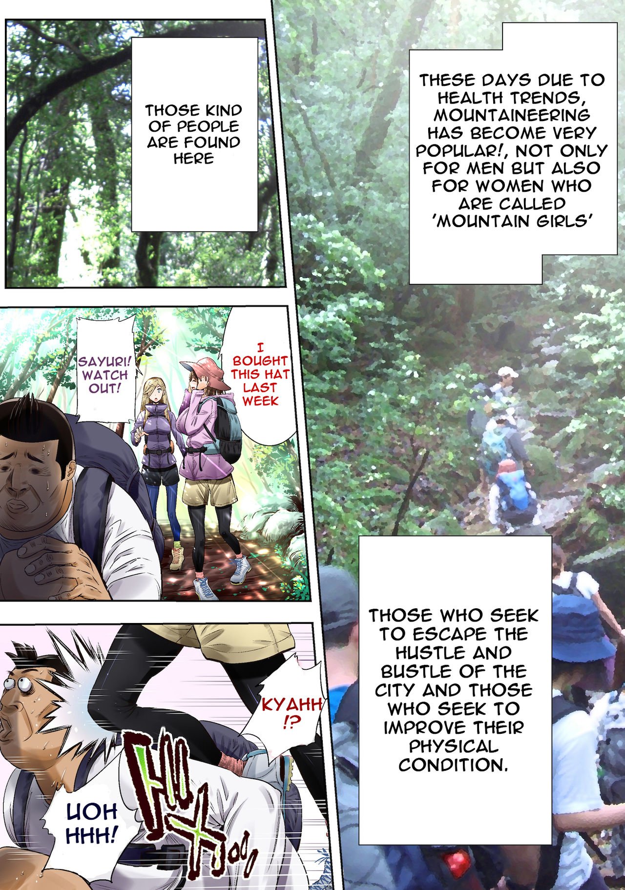 Yama Girl o Aokan Shichaimashita!! [Gin Penguin] 1 . Yama Girl o Aokan Shichaimashita!!  - Chapter 1 [Gin Penguin] – page 3