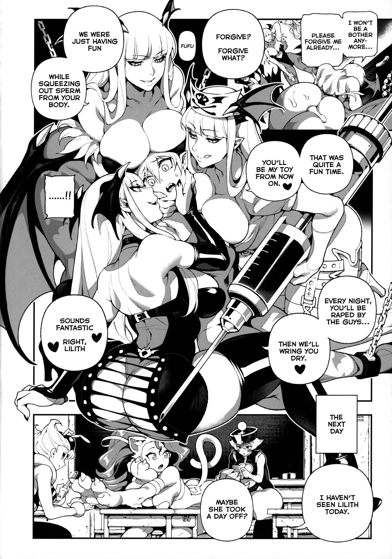 Fighter Girls – Vampire (Darkstalkers , Street Fighter) [Hirame , Abi Kamesennin] 1 . Fighter Girls - Vampire - Chapter 1 (Darkstalkers , Street Fighter) [Hirame , Abi Kamesennin] – page 21