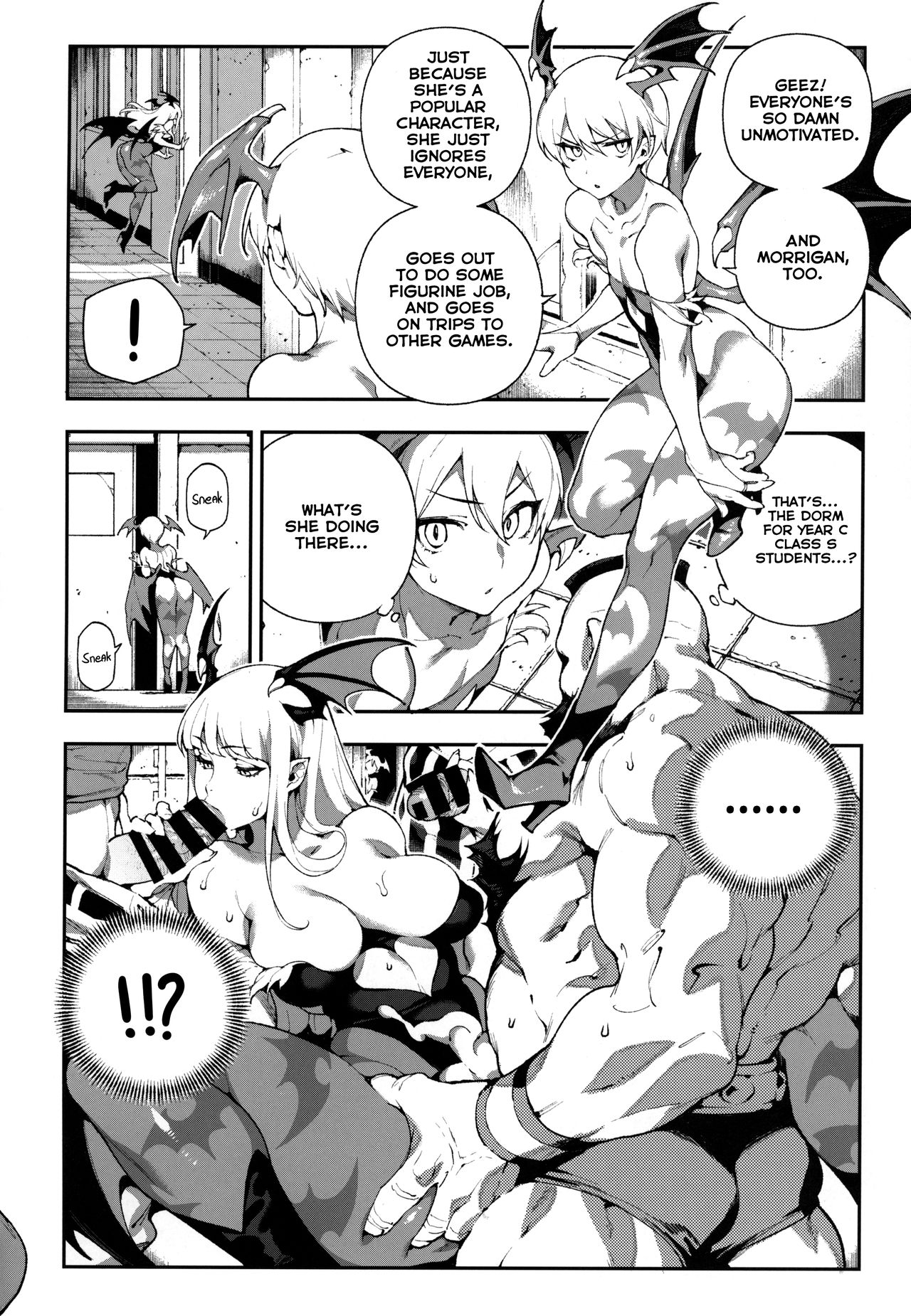 Fighter Girls – Vampire (Darkstalkers , Street Fighter) [Hirame , Abi Kamesennin] 1 . Fighter Girls - Vampire - Chapter 1 (Darkstalkers , Street Fighter) [Hirame , Abi Kamesennin] – page 4