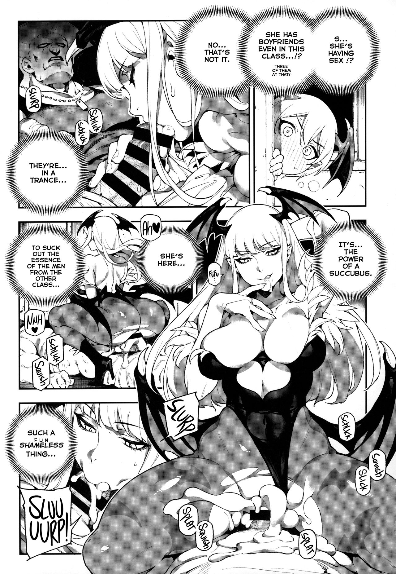 Fighter Girls – Vampire (Darkstalkers , Street Fighter) [Hirame , Abi Kamesennin] 1 . Fighter Girls - Vampire - Chapter 1 (Darkstalkers , Street Fighter) [Hirame , Abi Kamesennin] – page 5