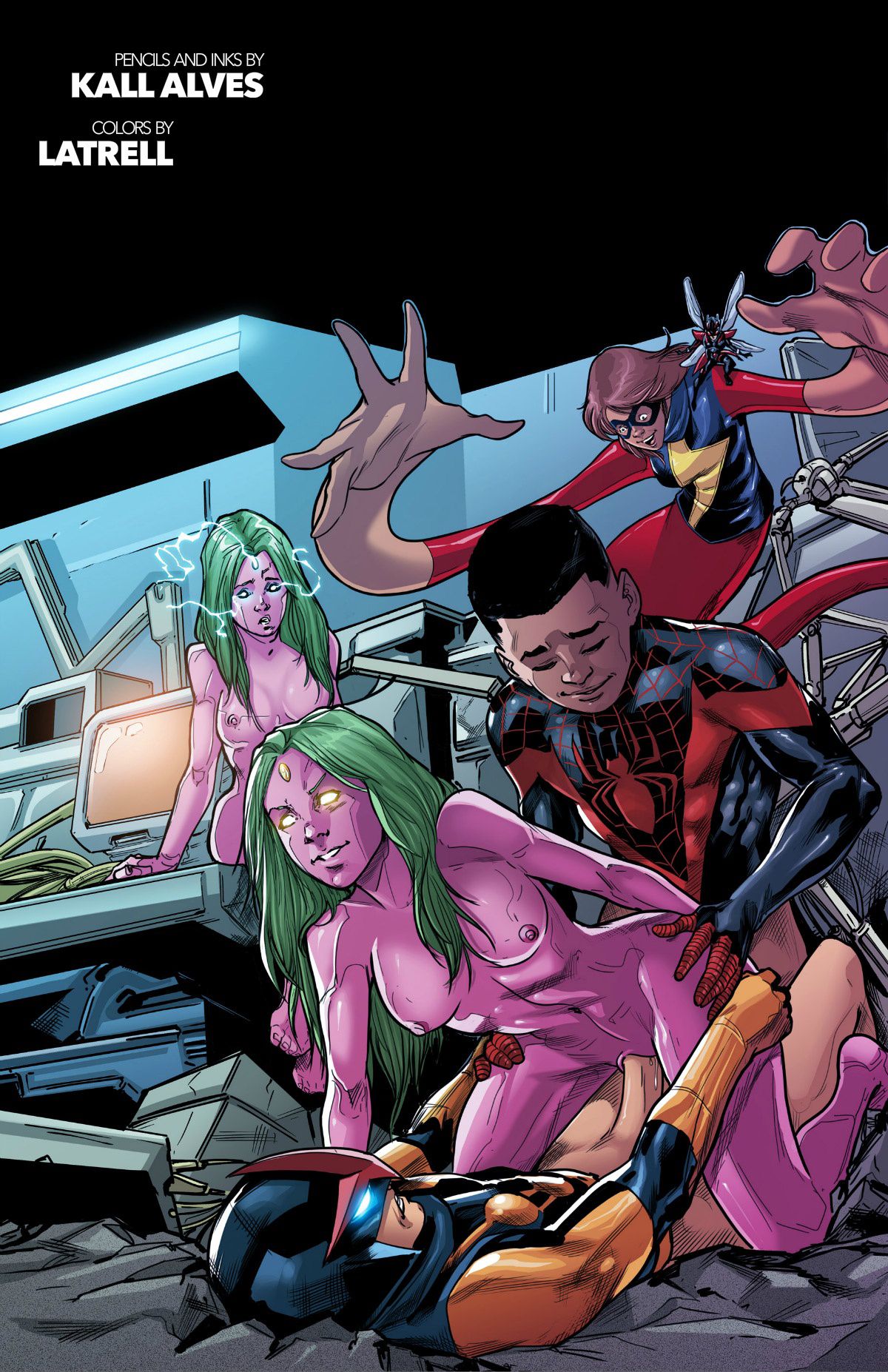 Champions (Spider-Man) [Tracy Scops] 1 . Champions - Chapter 1 (Spider-Man) [Tracy Scops] – page 12