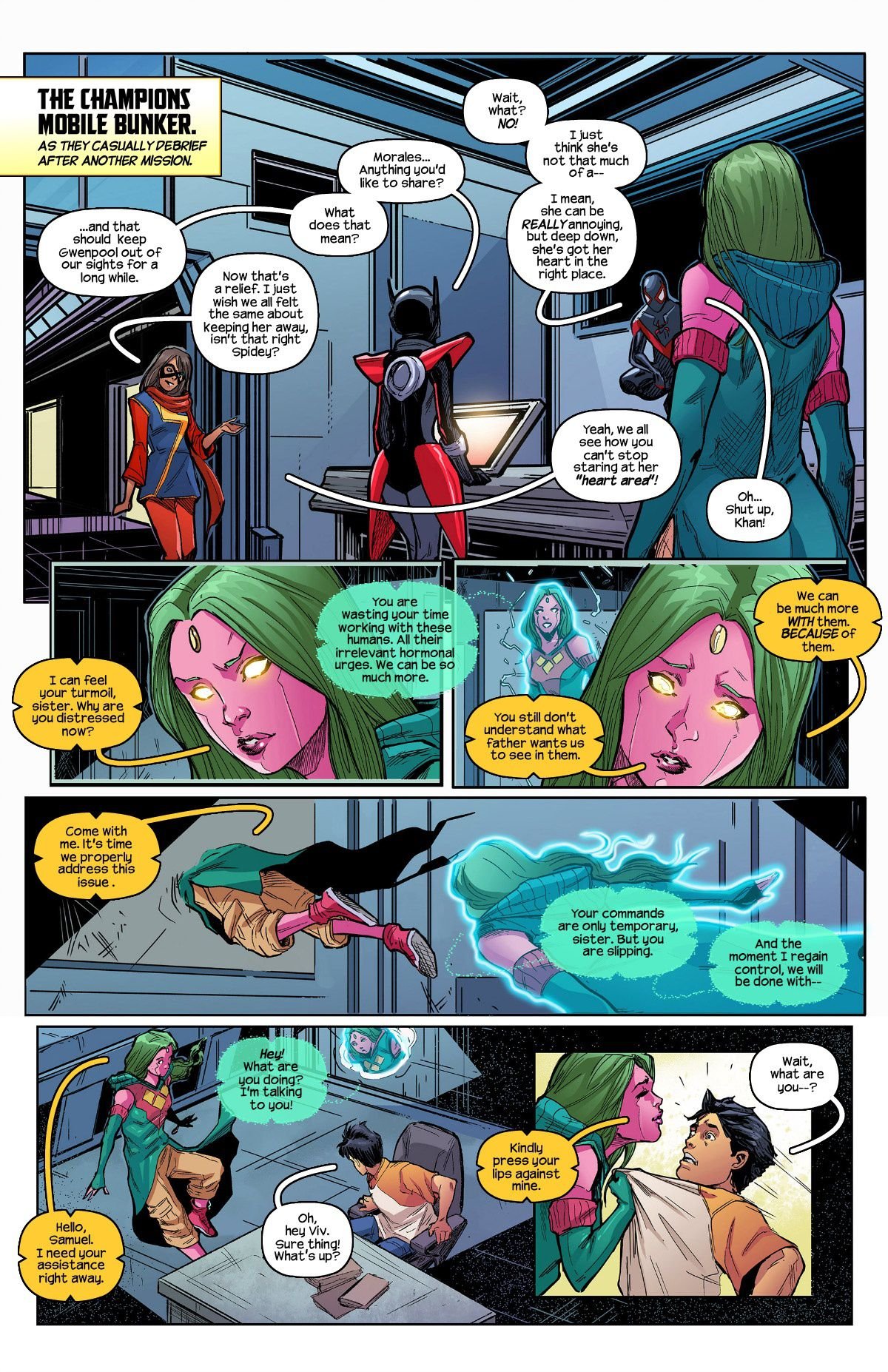 Champions (Spider-Man) [Tracy Scops] 1 . Champions - Chapter 1 (Spider-Man) [Tracy Scops] – page 3