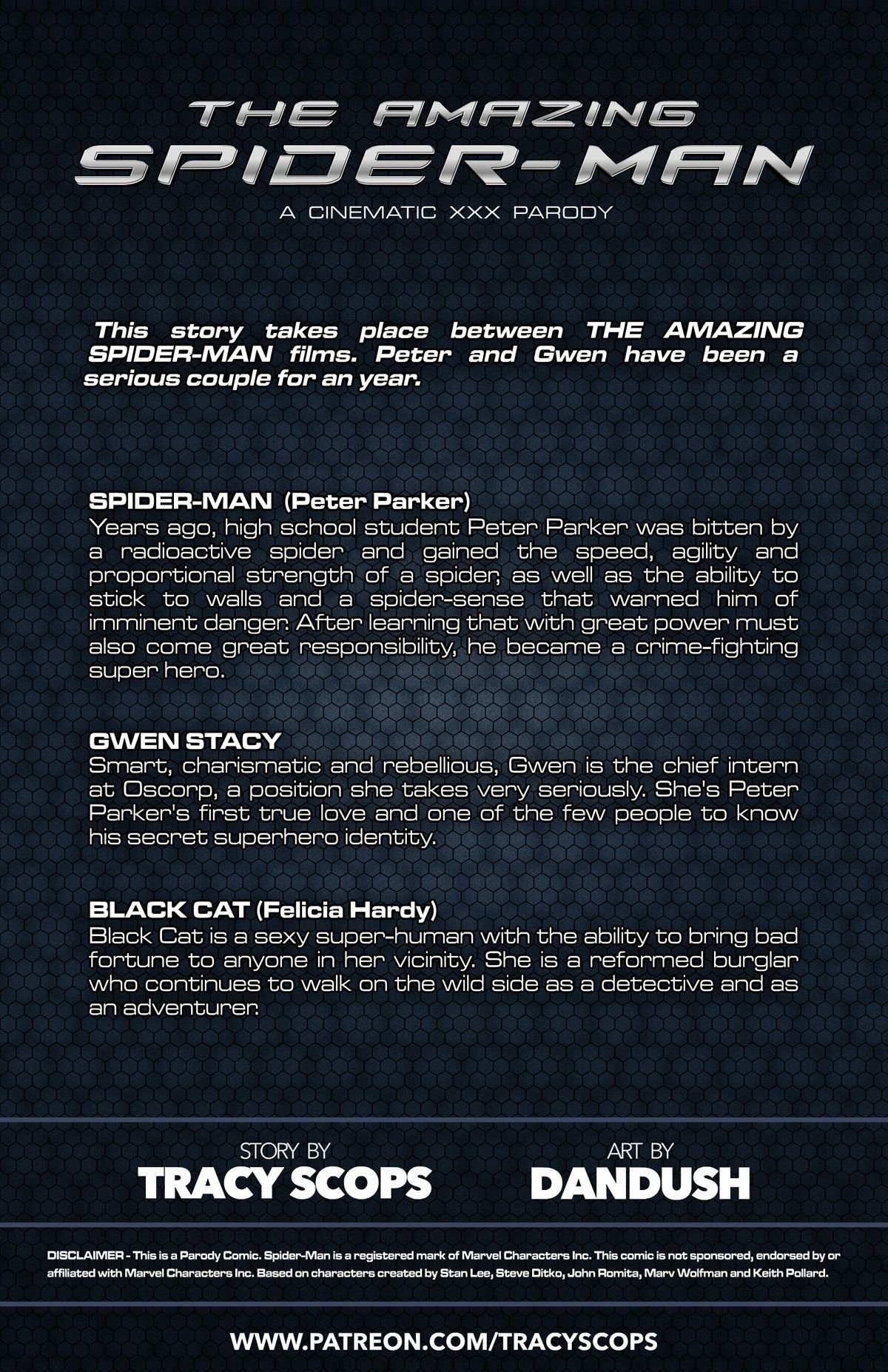 Nine Shades Of Black Cat (Spider-Man) [Tracy Scops] 1 . Nine Shades Of Black Cat - Chapter 1 (Spider-Man) [Tracy Scops] – page 2